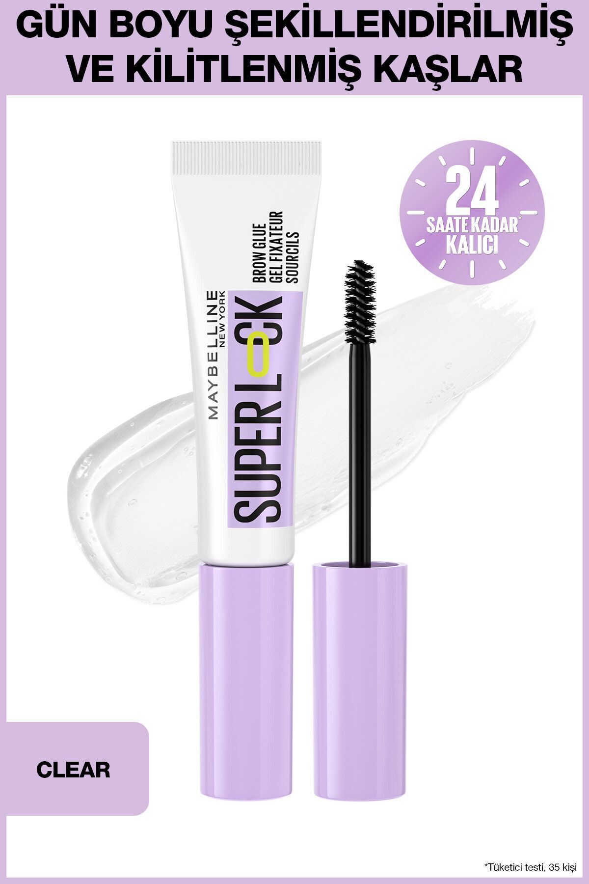 L'Oreal Paris Glotion 901 All-in-one Aydınlatıcı & Superlock Kaş Sabitleyici Maskara + Sky High Mini Maskara - Görsel 3