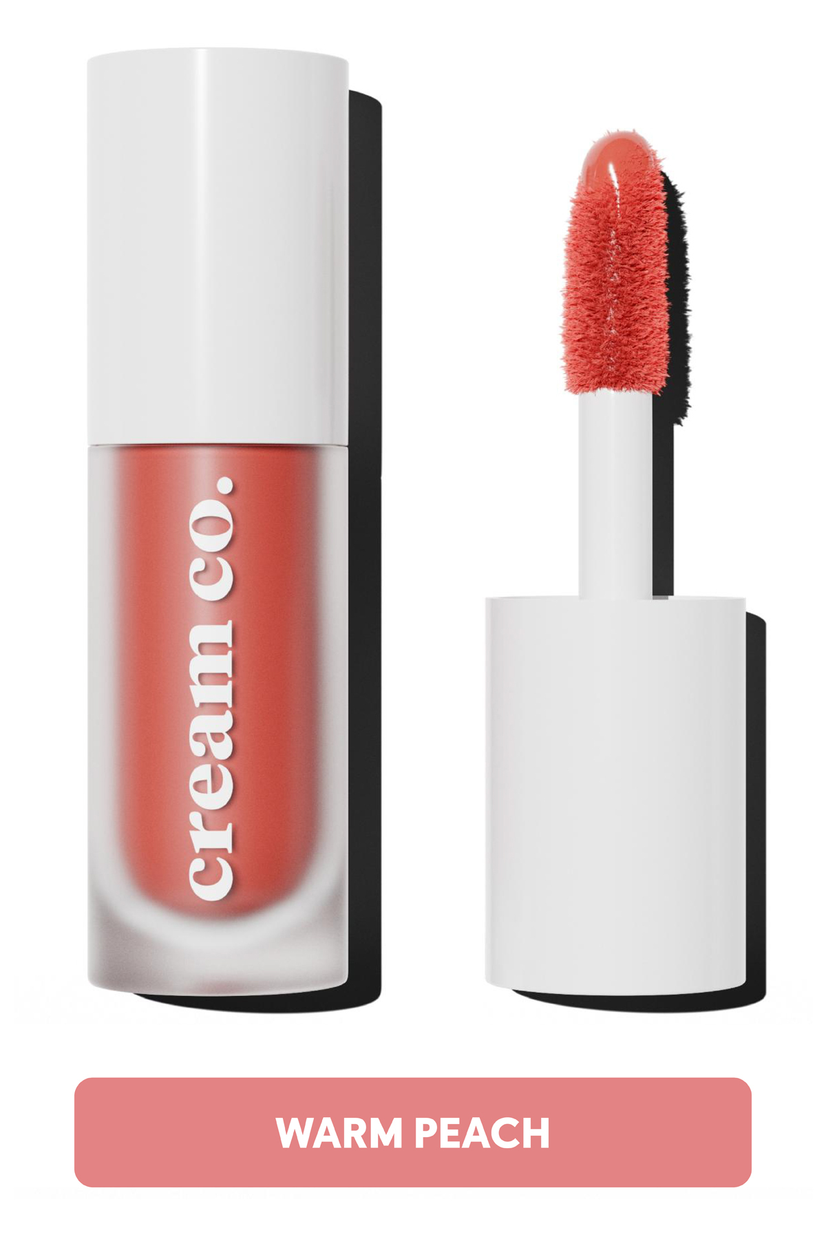 Cream Co. Allık Ruj Göz Farı Glow Tint Warm Peach | Nemlendirici Makyaj | Şeftali | Hyaluronik Asit Peptit