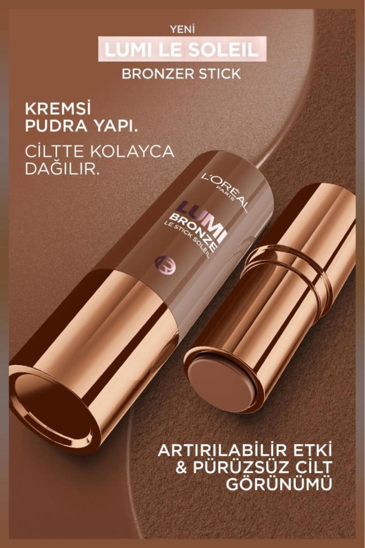 L'Oreal Paris Lumi Bronzlaştırıcı Stick - 110 Toasted Sunlight - Görsel 3