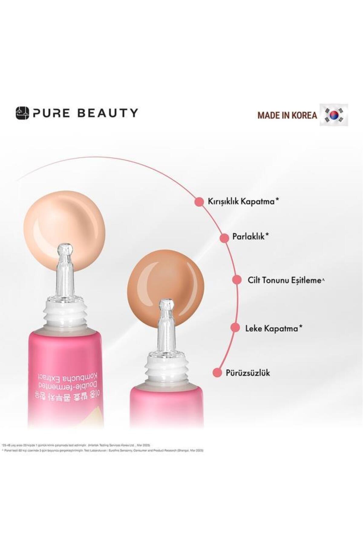 PURE BEAUTY BB Krem SPF50 PA++++ Natural 30 ml - Görsel 3