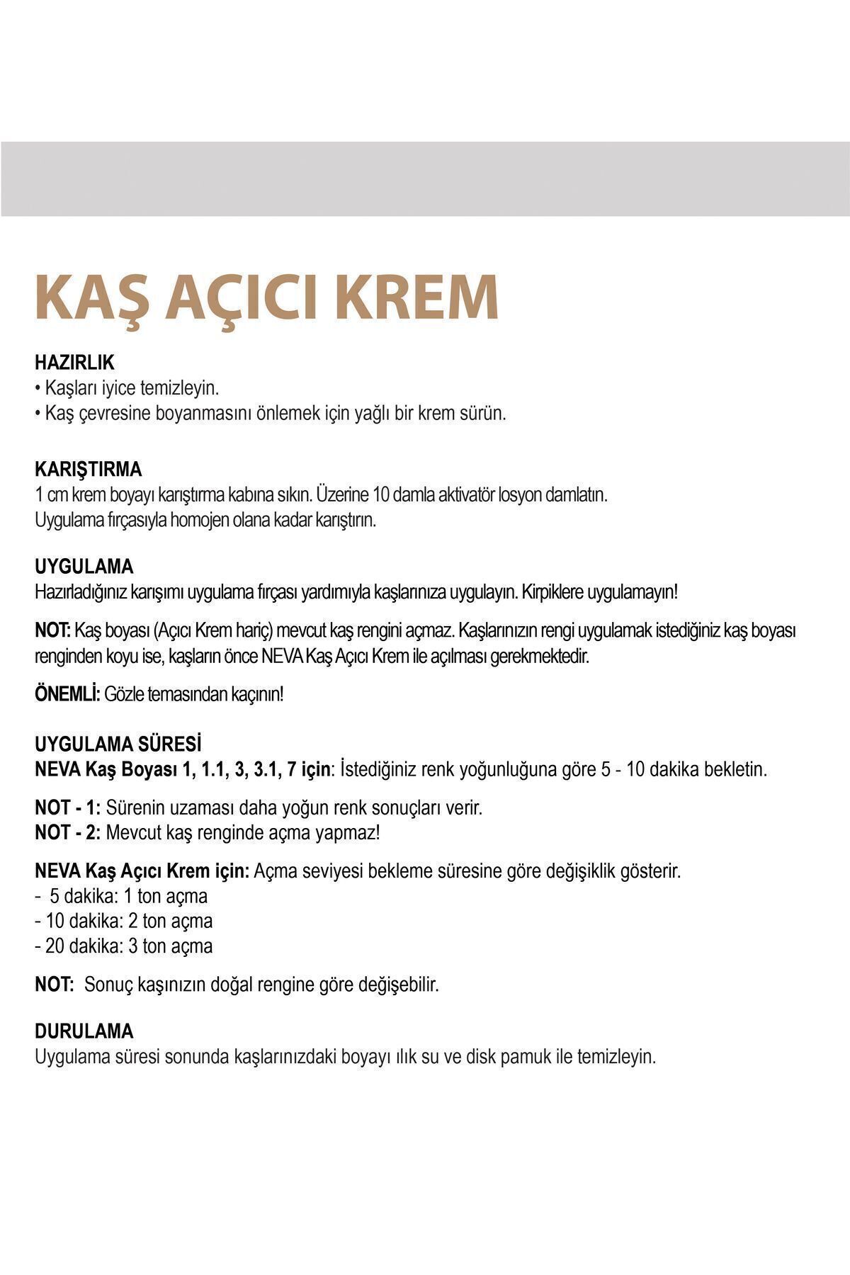 Neva Kaş Açıcı Krem Seti (vegan) - Görsel 3
