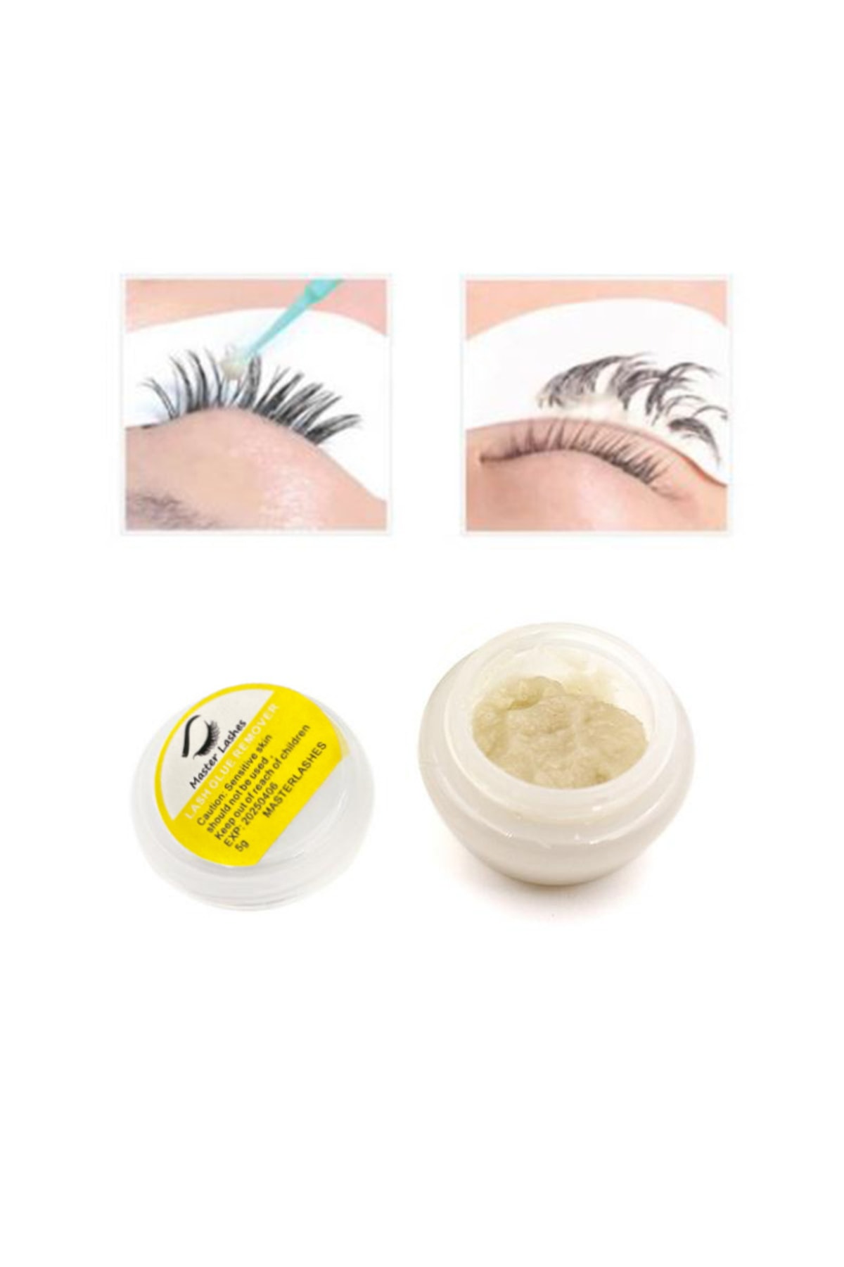 Master Lashes Ipek Kirpik Sökücü Çıkarıcı Remover Krem 5gr