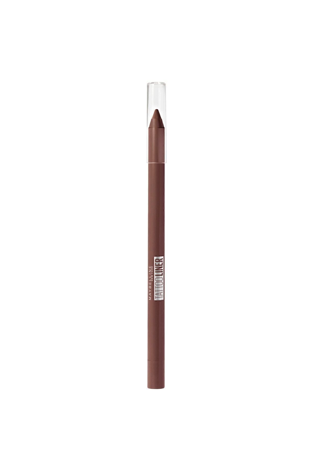 Maybelline New York Kahverengi Tattoo Liner Jel Göz Kalemi 911 Smooth Walnut - Görsel 3