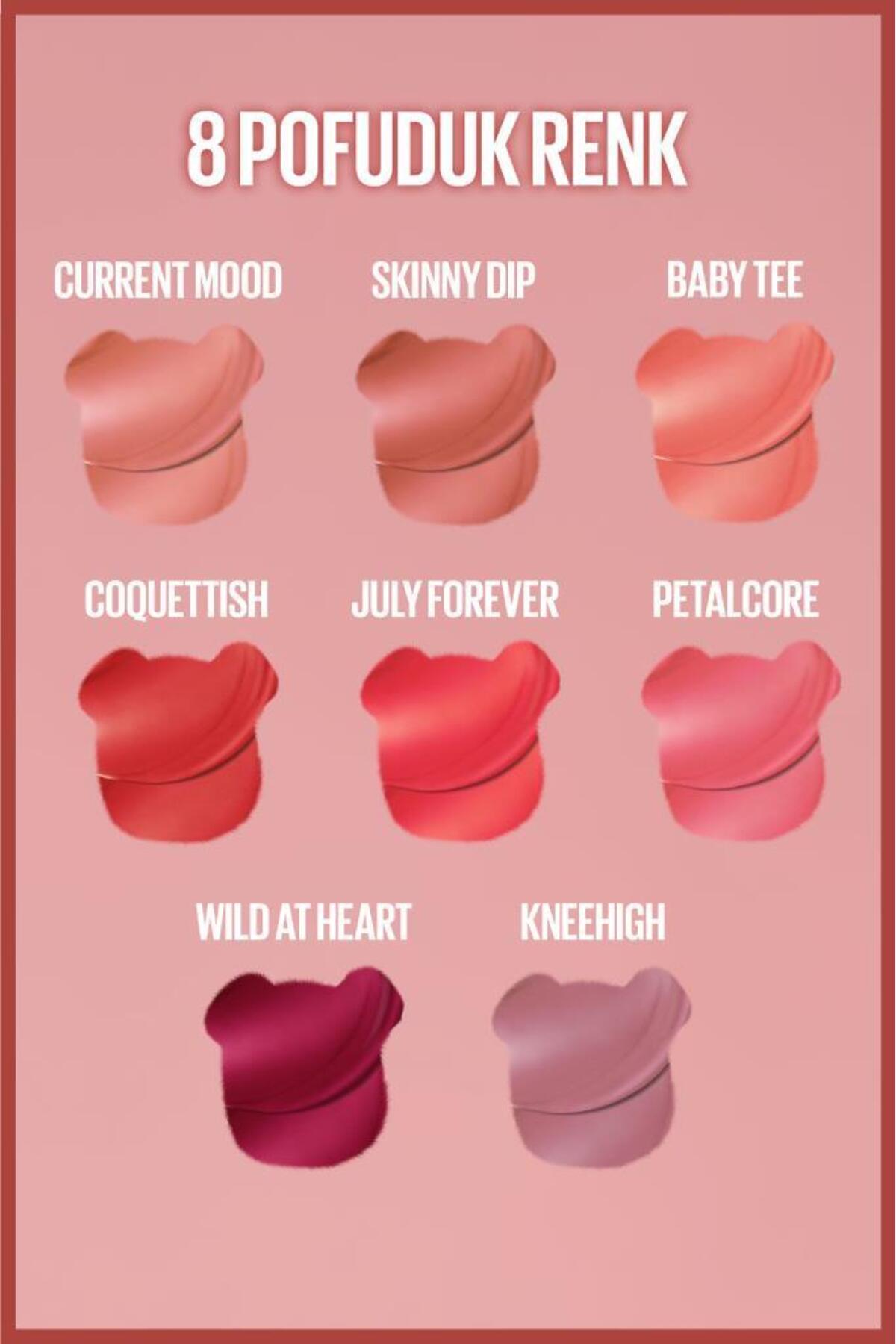 Maybelline New York Super Stay Teddy Tint Uzun Süre Kalkıcı Likit Mat Tint 15 Skinny Dip - Görsel 3