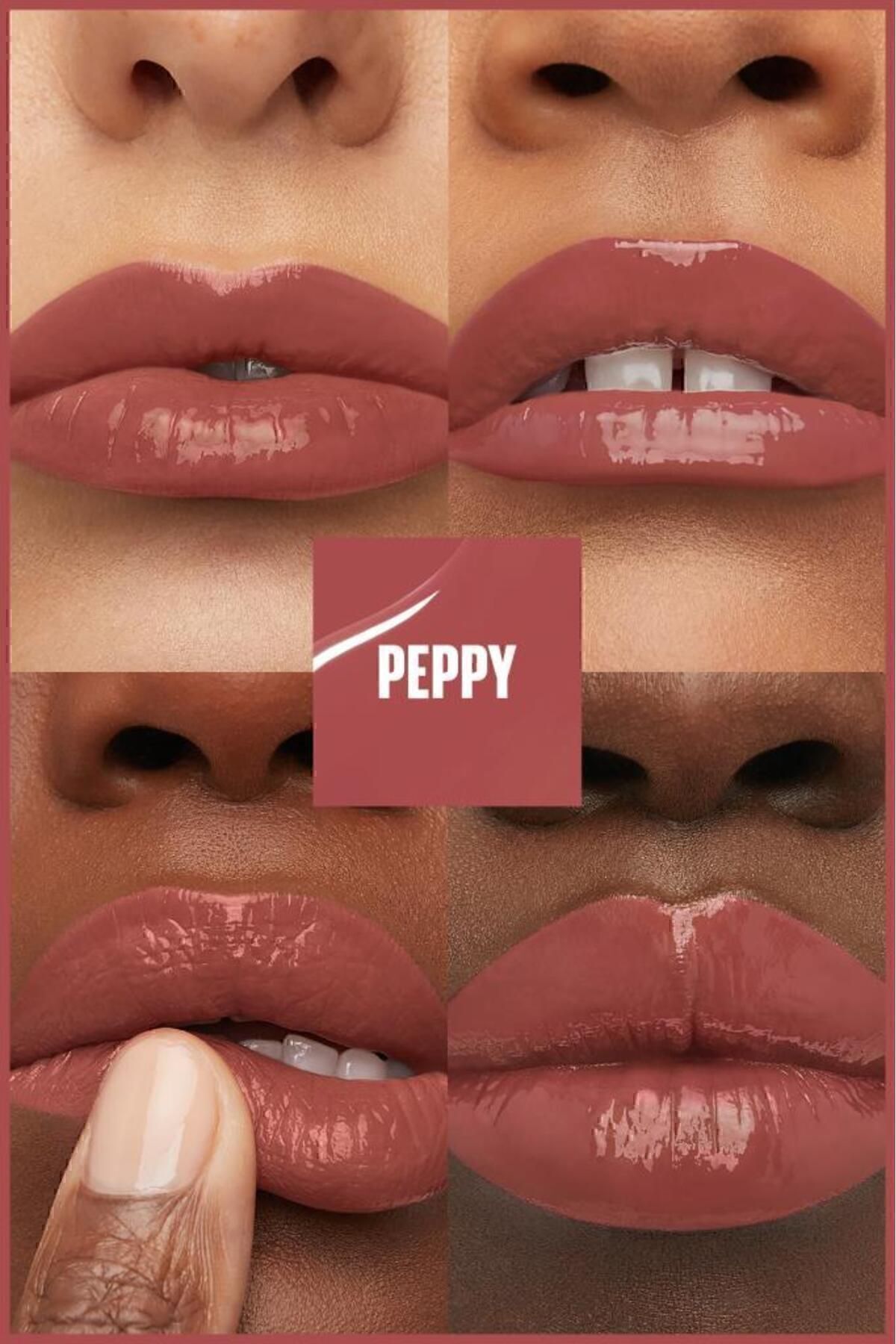 Maybelline New York Super Stay Vinyl Ink Uzun Süre Kalıcı Likit Parlak Ruj 115 Peppy - Görsel 3
