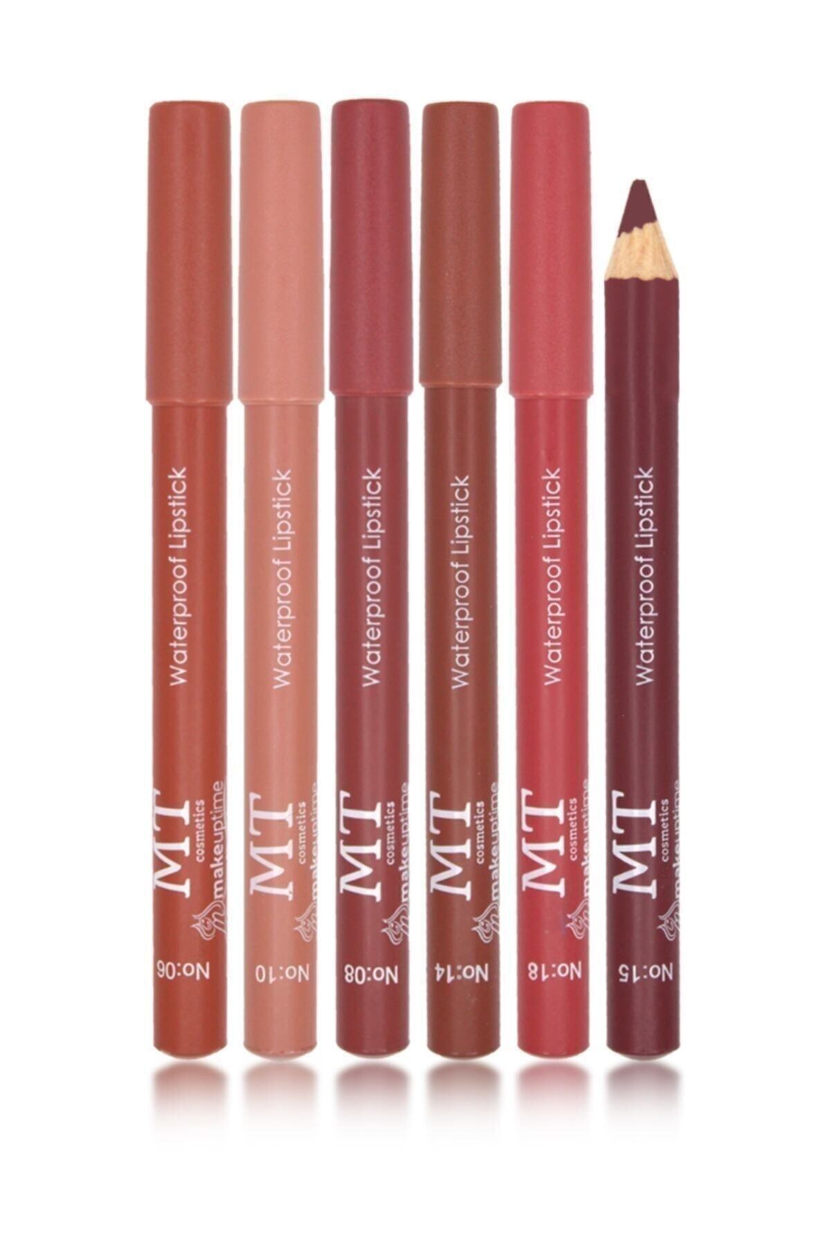 Makeuptime Mt Matte 6 Lı Yumuşak Ruj Seti 02