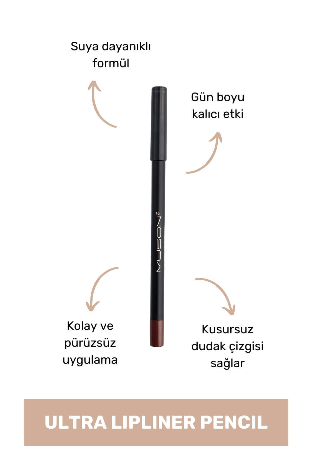 Muson 203 Cappucino Ultra Lipliner Pencil