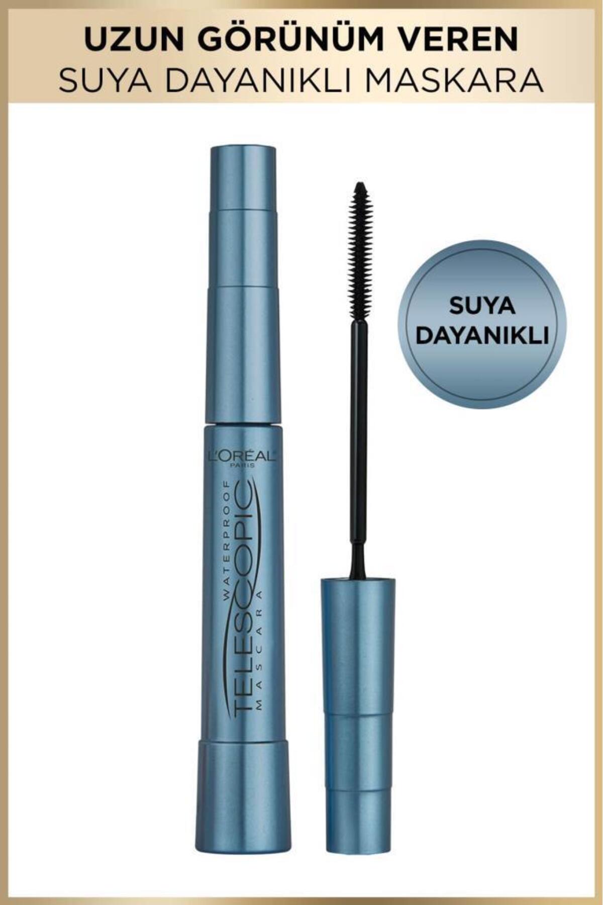 L'Oreal Paris Telescopic Suya Dayanıklı Maskara - Siyah
