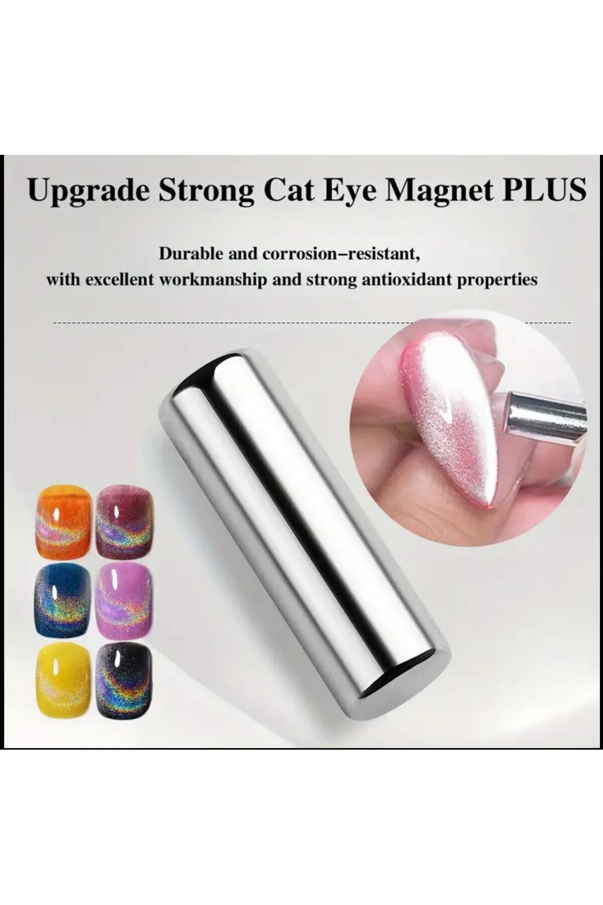 CROJE KALICI OJE Cat Eye / Kedi Gözü Kalıcı Oje Mıknatıs