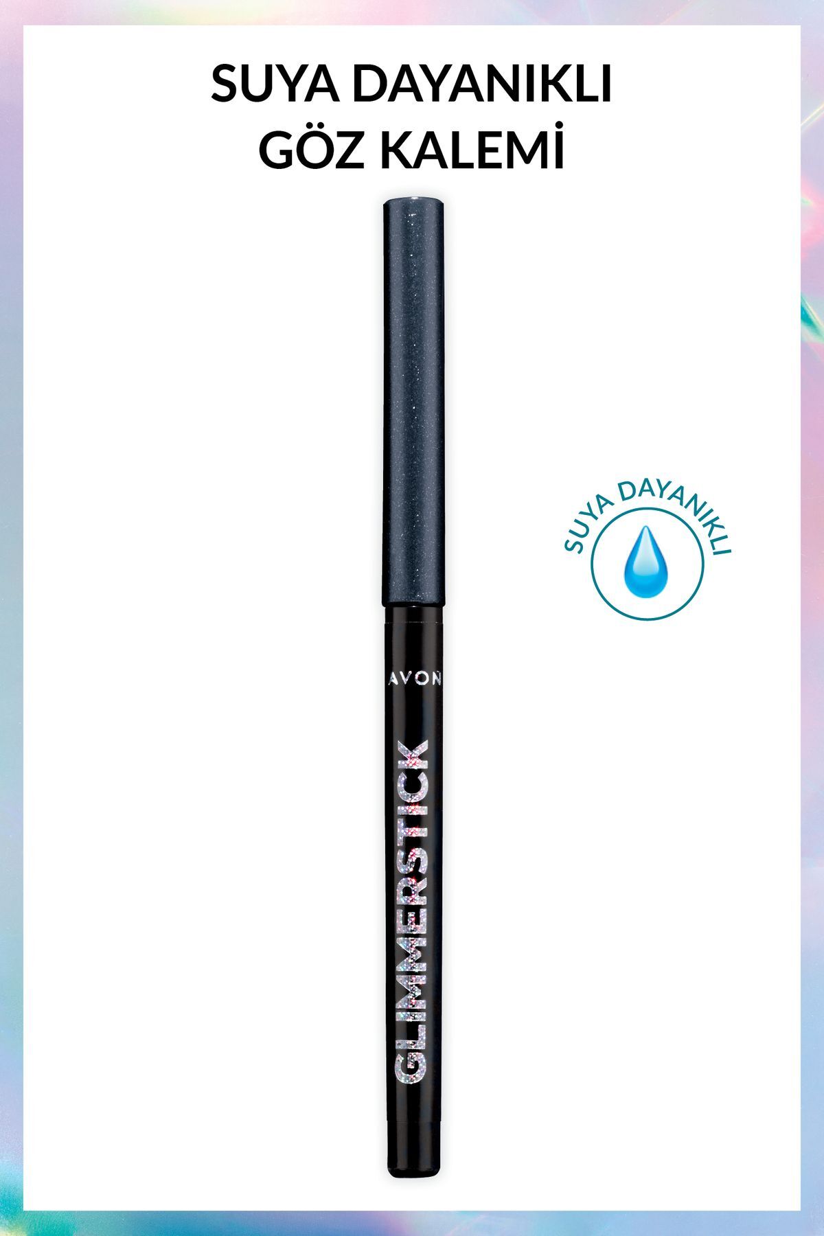 AVON Glimmersticks Pırıltılı Asansörlü Suya Dayanıklı Göz Kalemi Smokey Diamond
