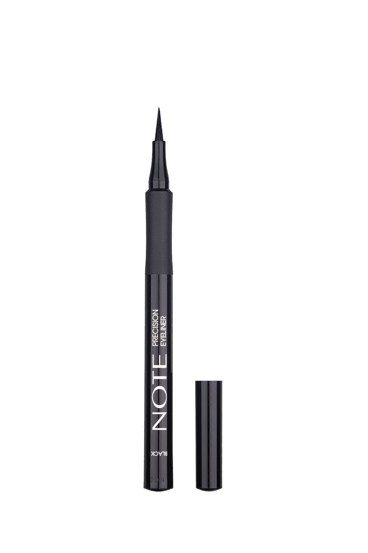 NOTE Precision Kalem Likit Eyeliner Keçe Uçlu - Siyah - Görsel 3