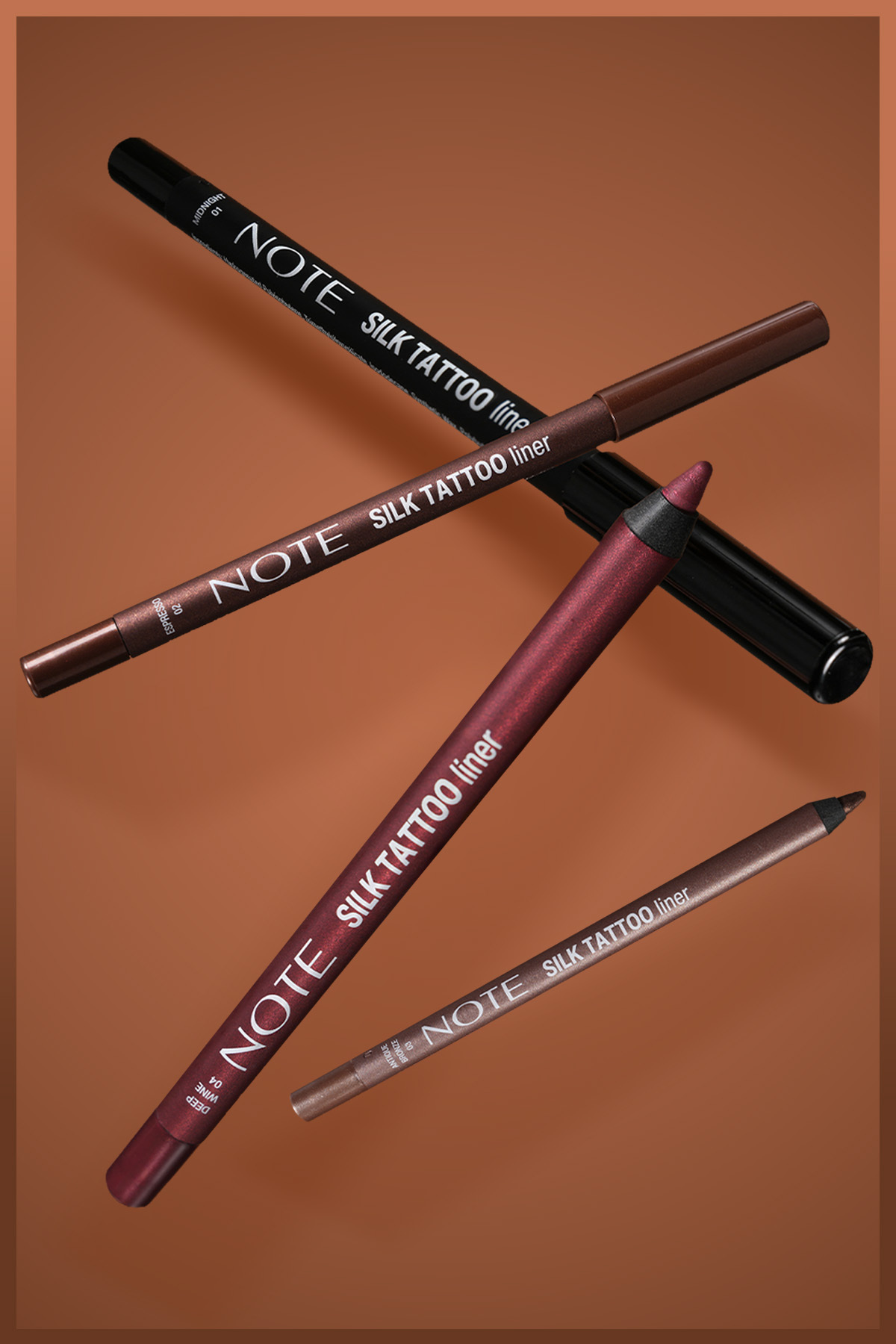 NOTE Silk Tattoo Liner Suya Dayanıklı İpeksi Jel Göz Kalemi - 01 Midnight - Siyah (Mat) - Görsel 3