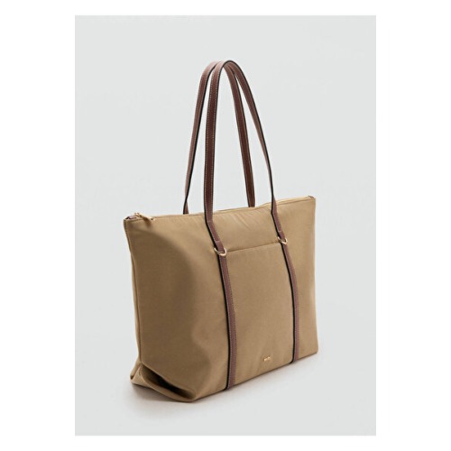 MANGO Çift saplı shopper çanta