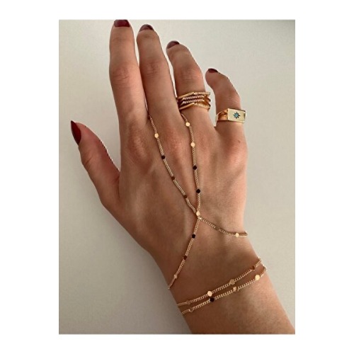 ringbox Gold Pullu Ince Zincir Şahmeran