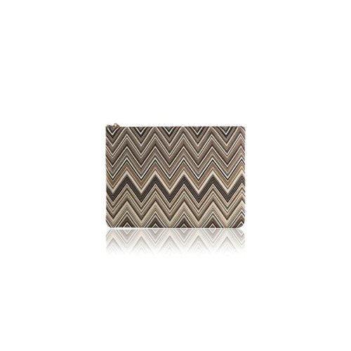VIVION Zigzag Clutch Çanta