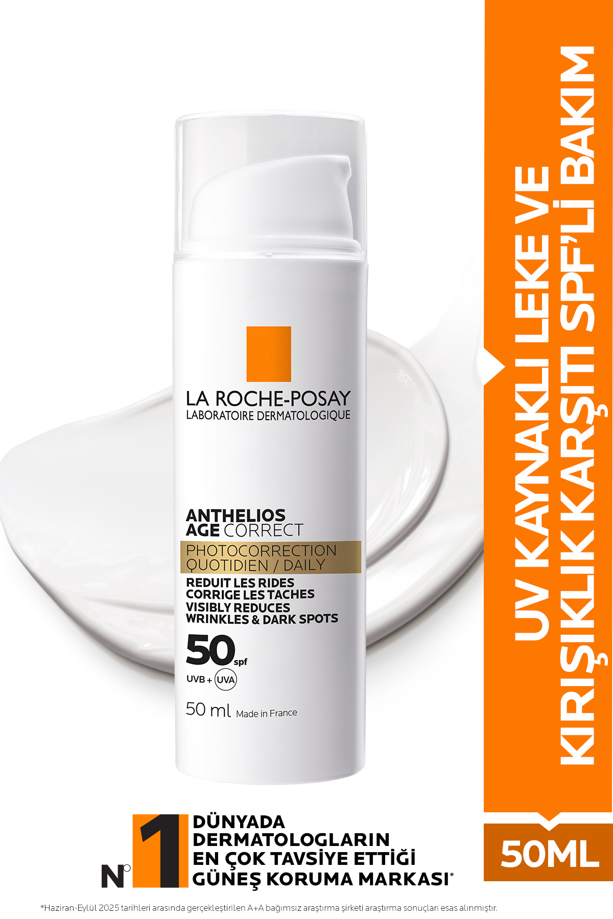 La Roche Posay Anthelios Age Correct Light Cream Spf50 50 ml 3337875761031