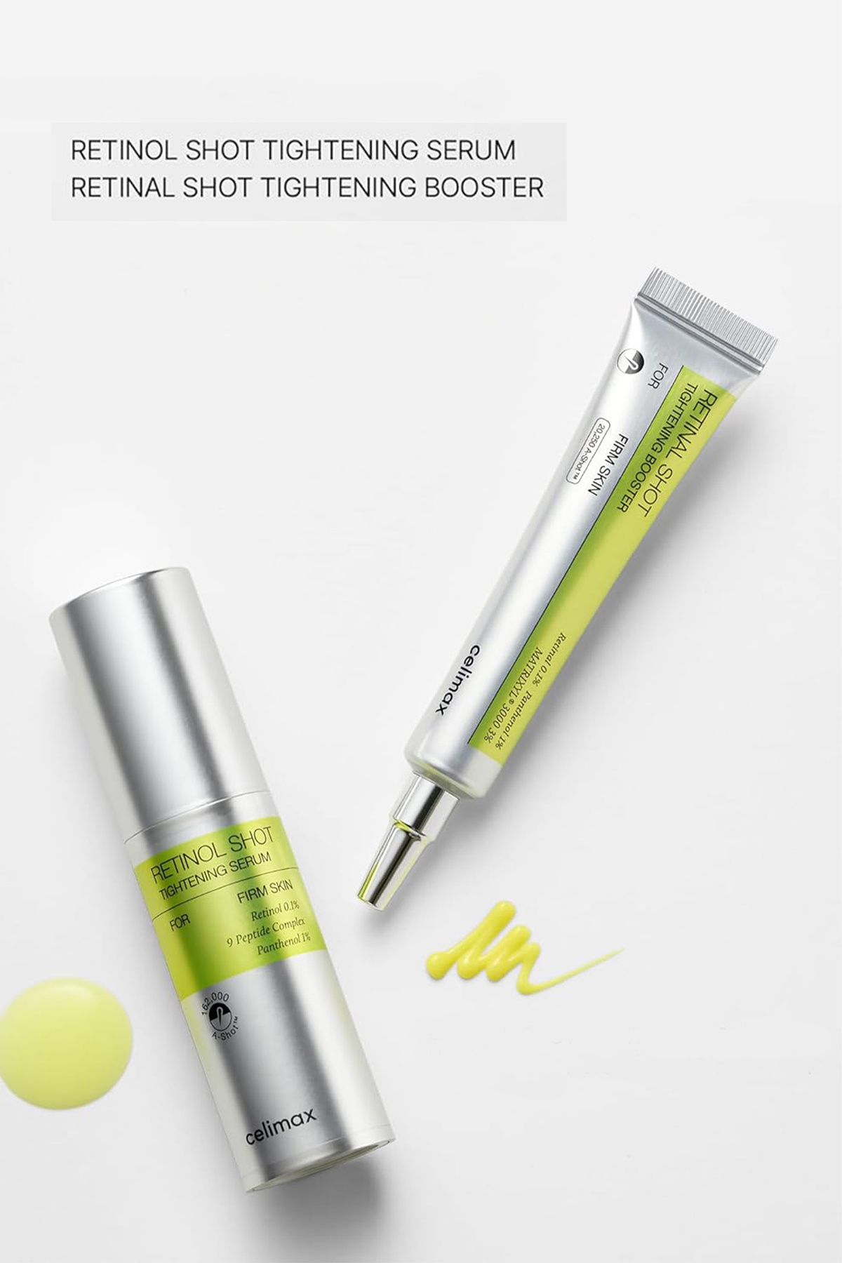 Celimax Retinal Shot Tightening Booster 15 ml + Retinol Shot Tightening Sıklaştırıcı Cilt Serumu 30 ml - Görsel 3