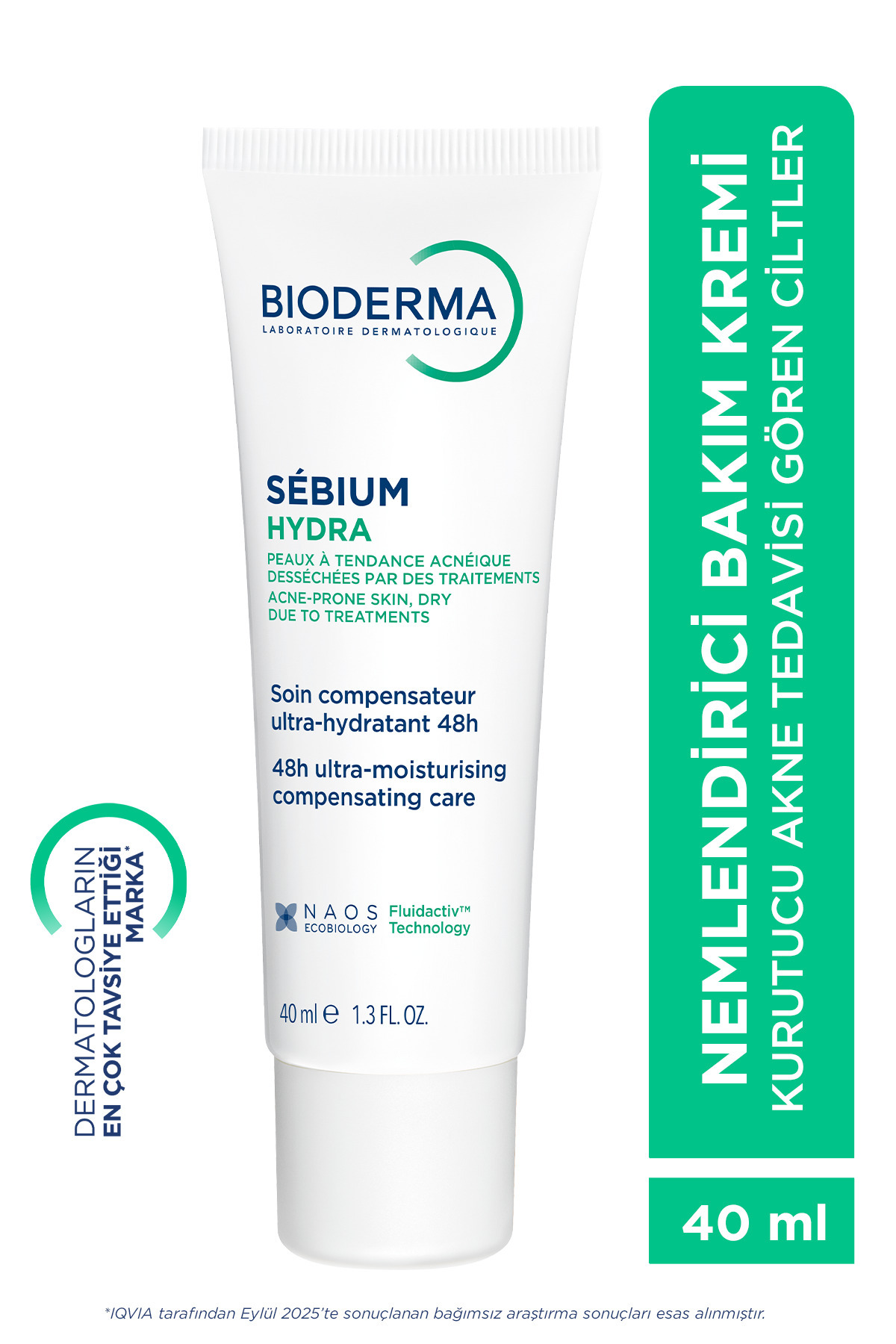 Bioderma Sebium Hydra Kurutucu Akne Tedavisi Gören Ciltler Seramid İçeren Yoğun Nemlendirici Bakım Krem 40ml