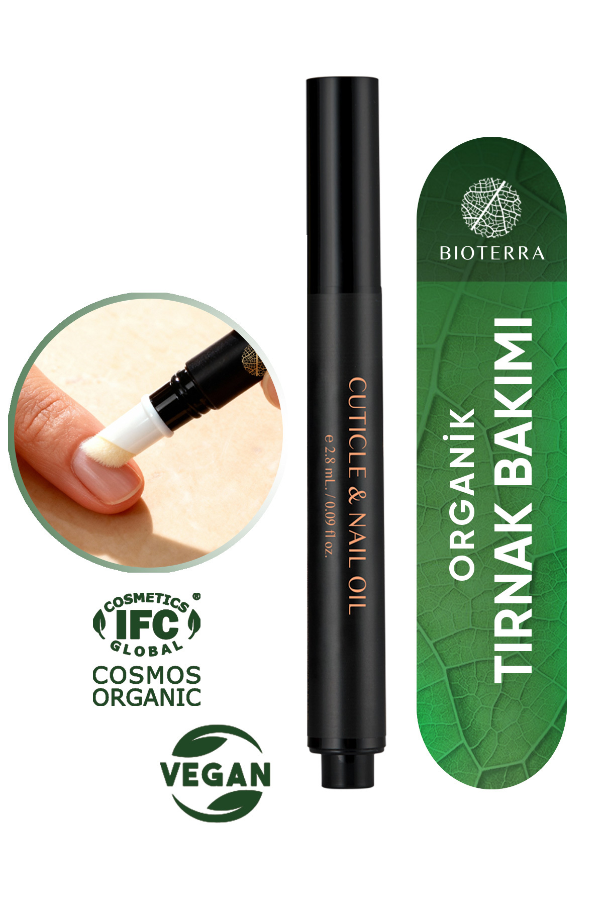 Bioterra Organik Tırnak Ve Tırnak Eti Bakım Yağı | Doğal Tırnak Güçlendirici Ve Nemlendirici