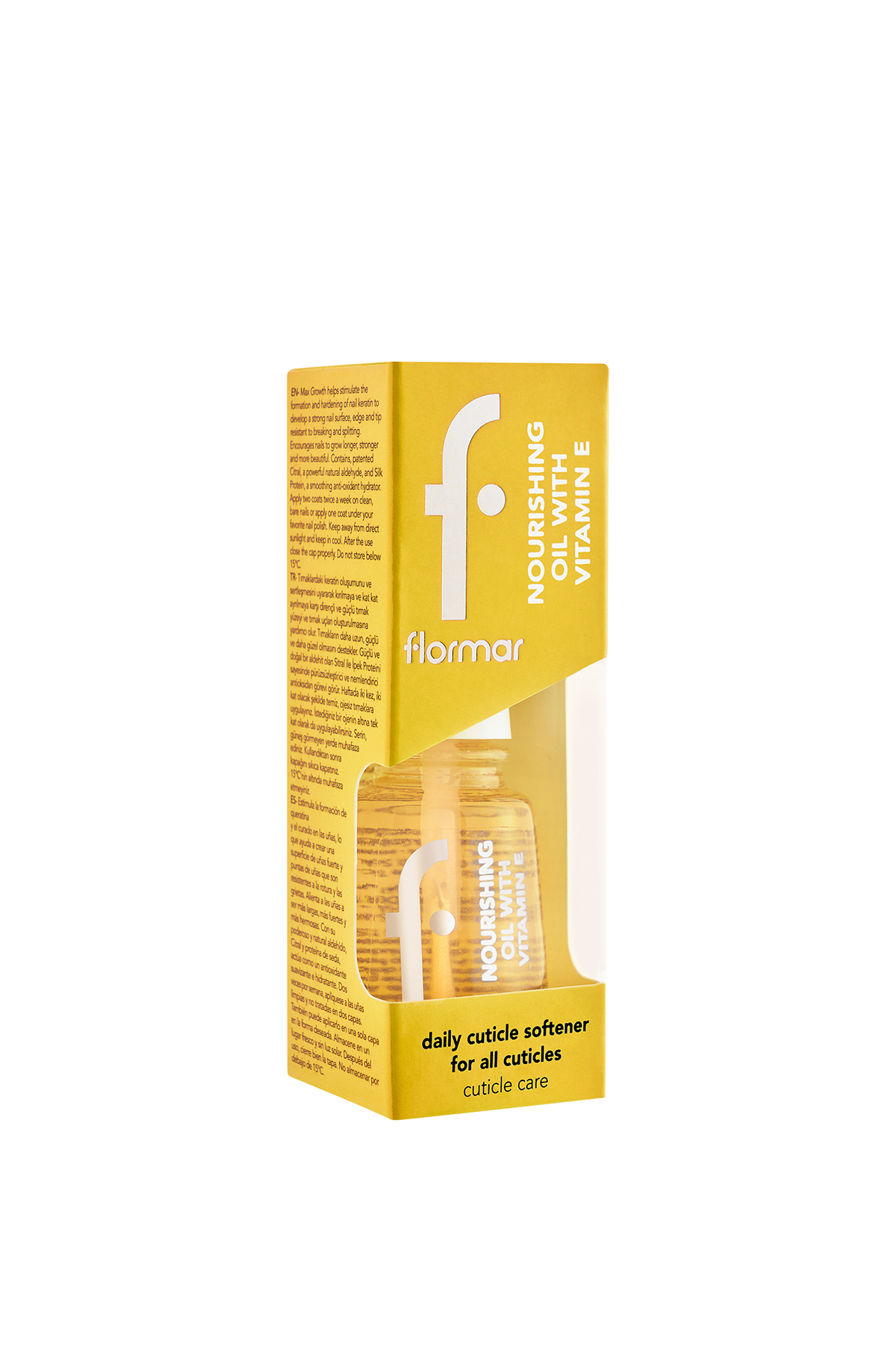 Flormar Besleyici ve Güçlendirici Tırnak Bakım Yağı - Nourishing Oil Vitamin Nail Care - 000 - 8682536059190 - Görsel 3