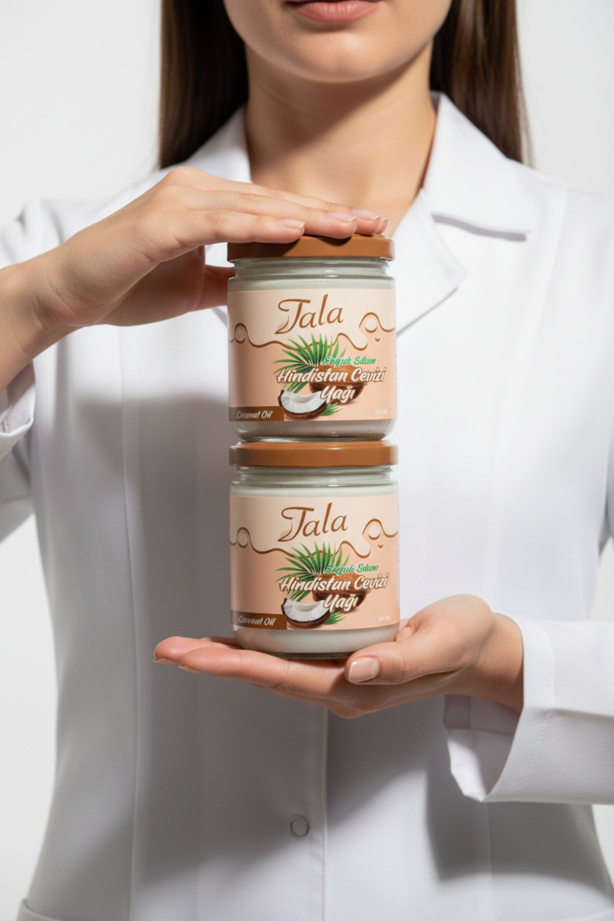 Tala Hindistan Cevizi Yağı %100 Saf ve Doğal Soğuk Sıkım 150 Ml - Görsel 3