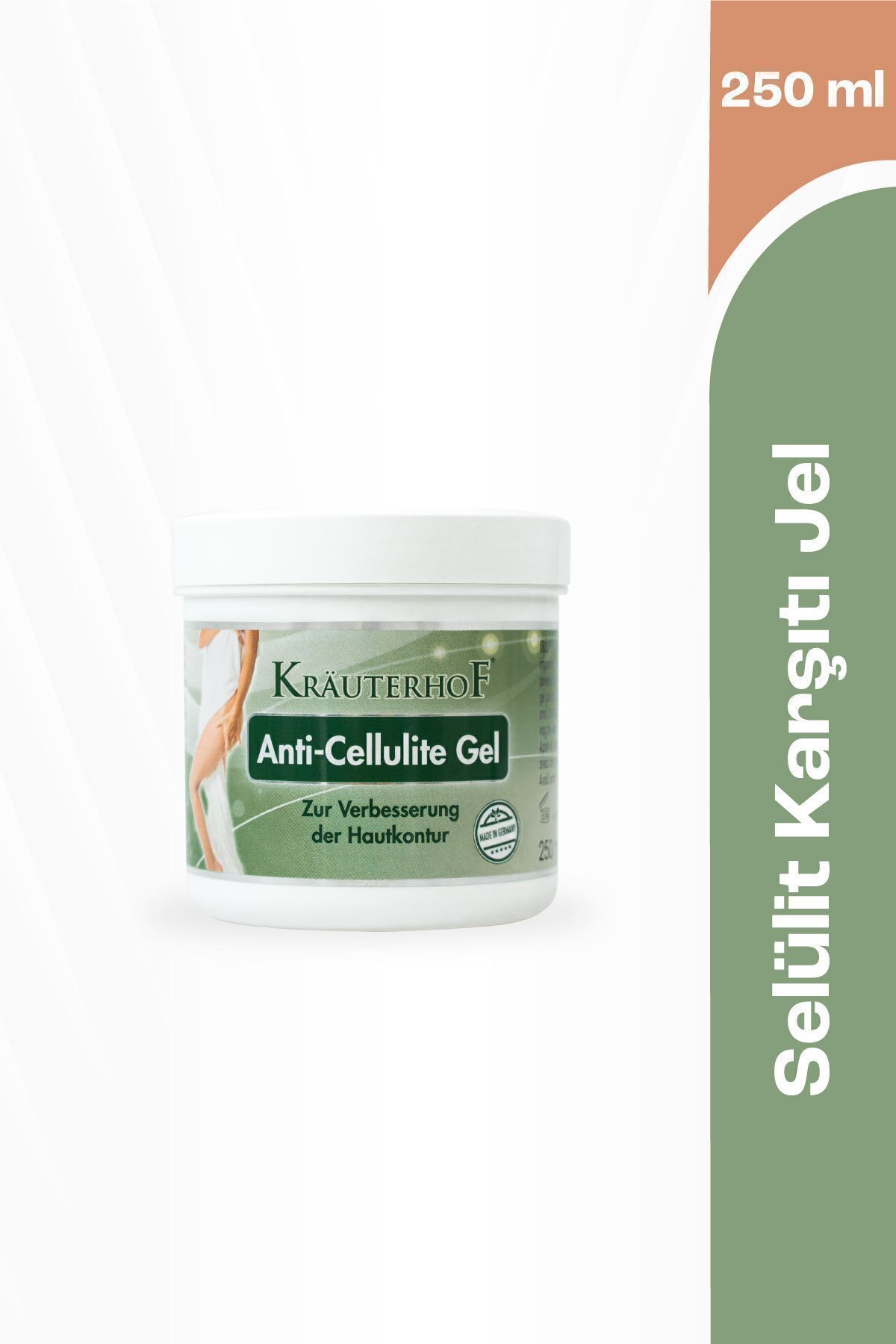Krauterhof Selülit Karşıtı ve Sıkılaştırıcı Jel 250 ml - Kafein + Karnitin