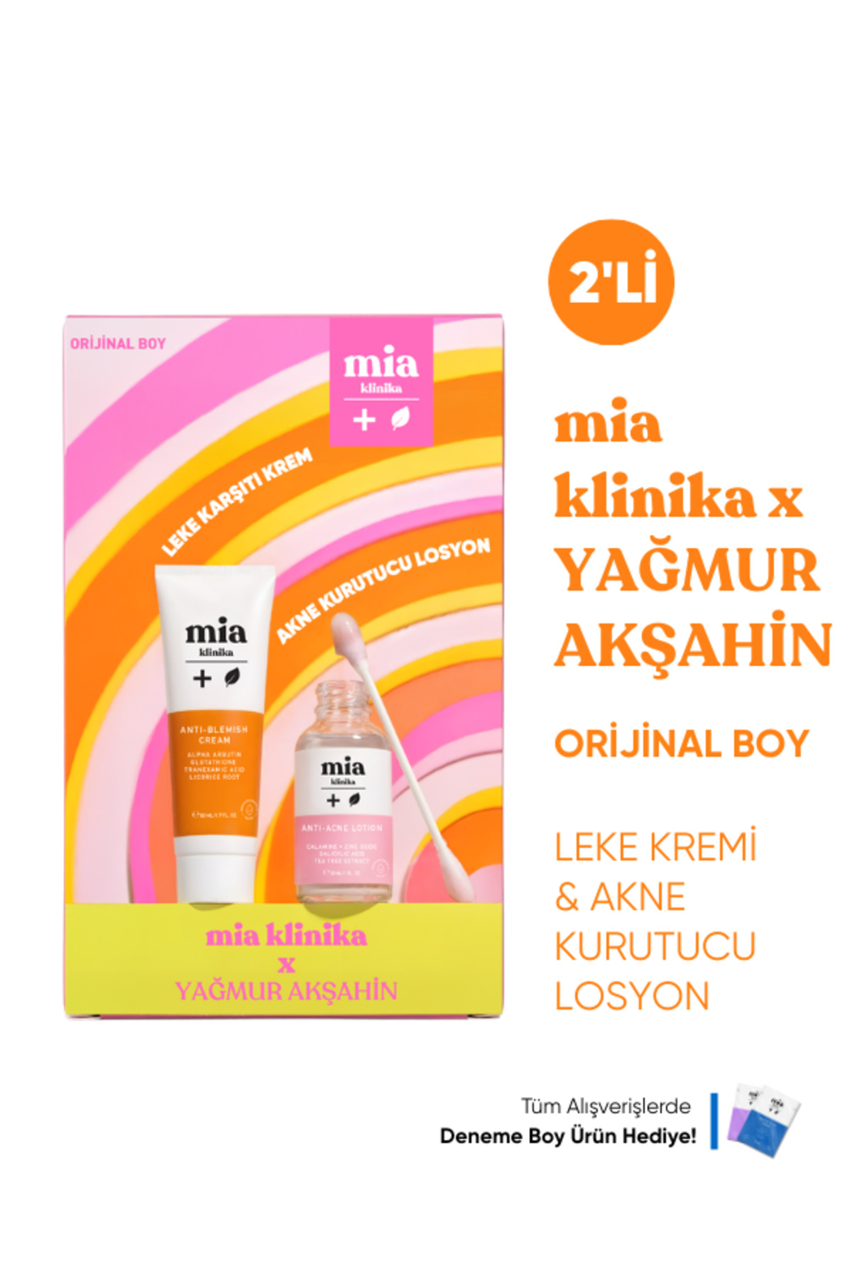 mia klinika Lekeli Ciltler İçin 2'li Set x Yağmur Akşahin