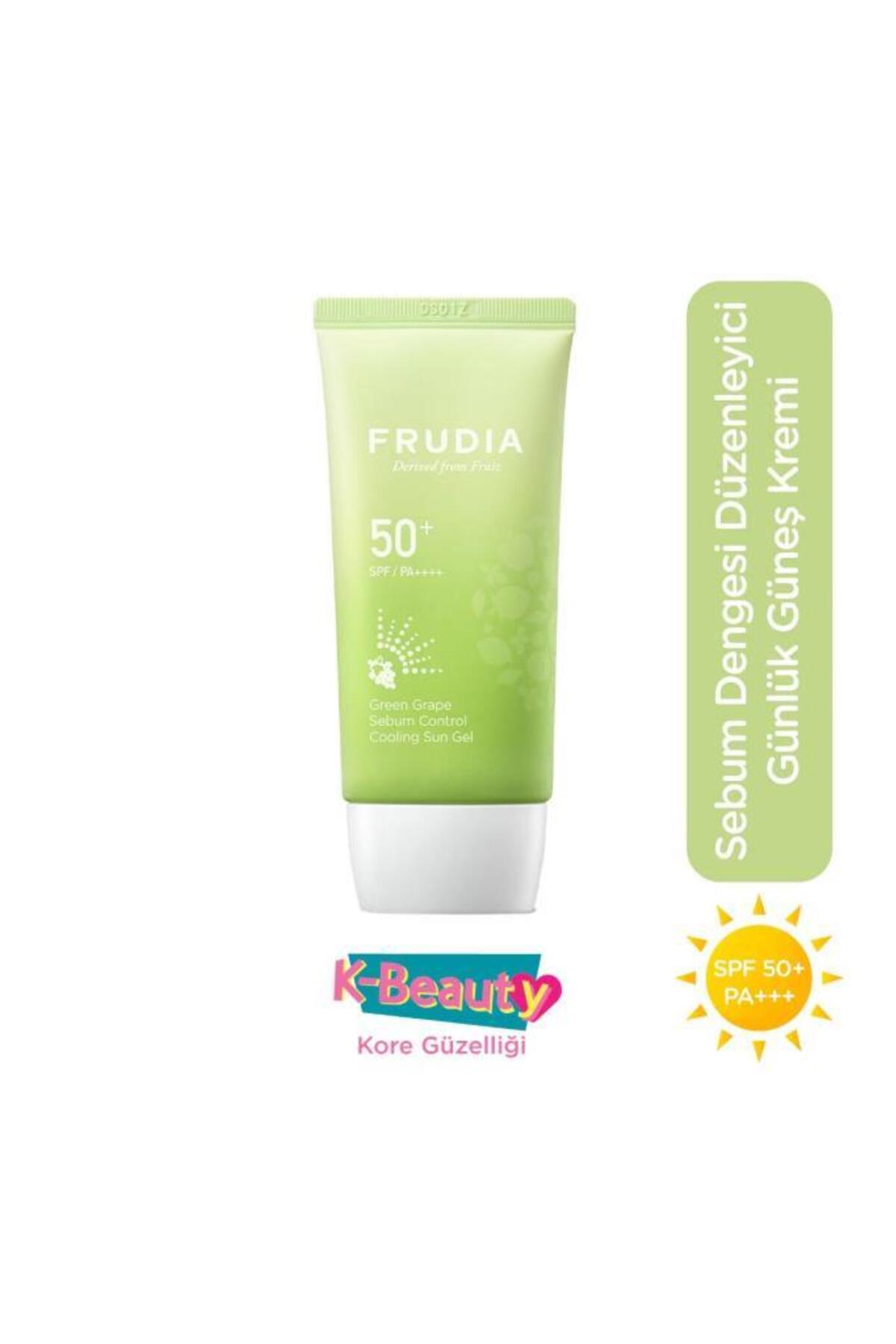 FRUDIA Green Grape Gözenek Kontrol Güneş Kremi Spf50 50G