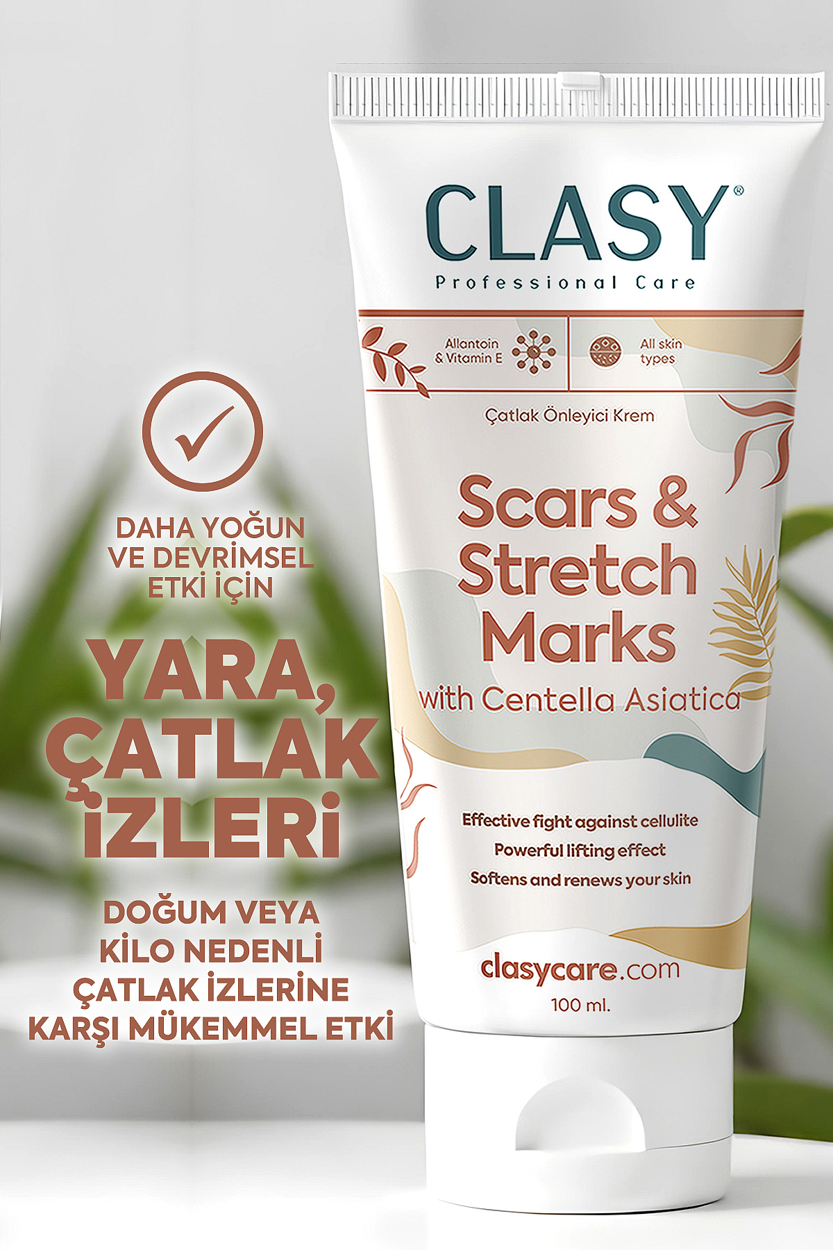 Clasy Care Yara Ve Çatlak Izleri Görünümünü Azaltıcı Ve Mükemmel Önleyici Krem (SCARS & STRETCH MARKS CREAM)