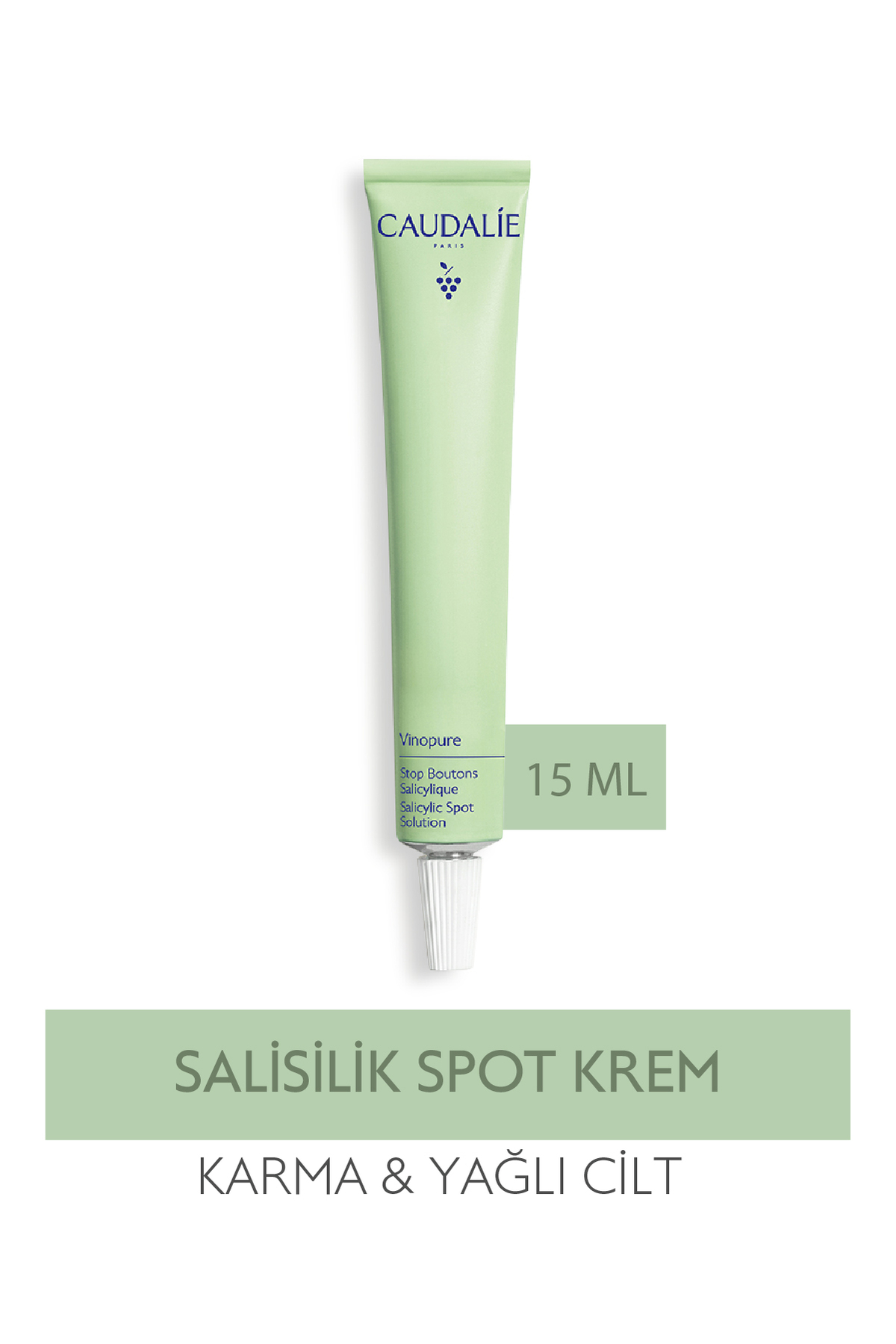 Caudalie Vinopure Akne Karşıtı Salisilik Spot Krem 15 ml