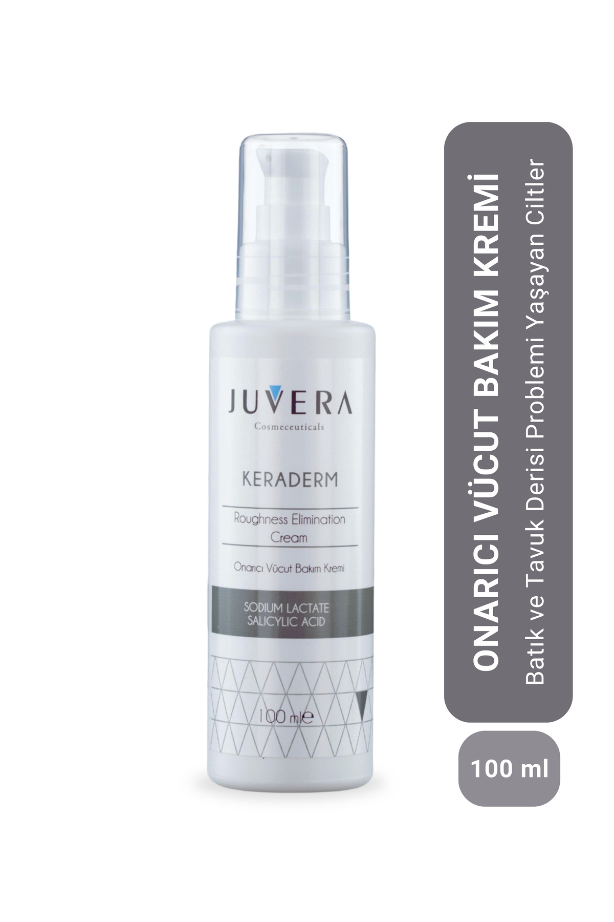 JUVERA Cosmeceuticals Keraderm Onarıcı Bakım Kremi 100 Ml - Batık Ve Tavuk Derisi Kremi 86826653501131