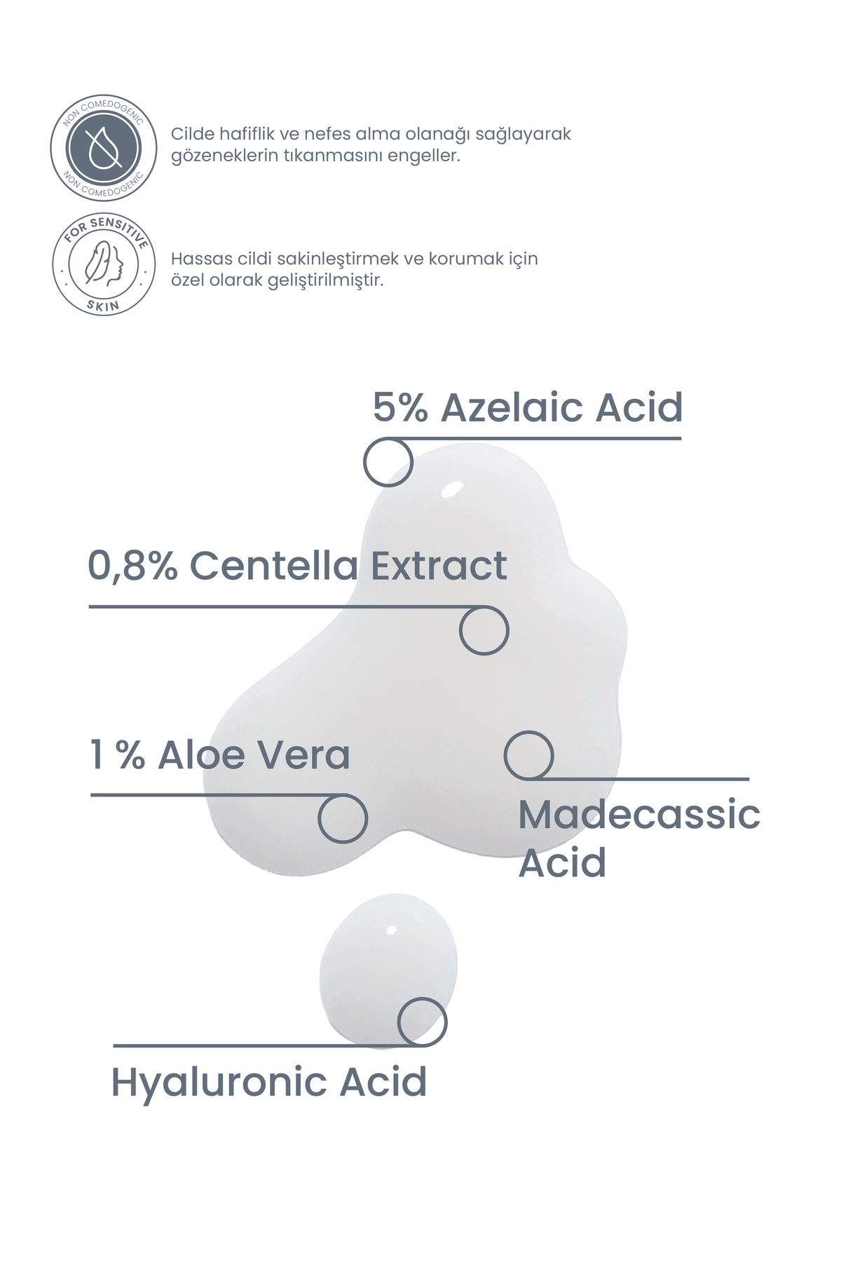 Cosmogenesis Labs Azelaik Asit Serum 30ml - Leke Karşıtı, Yatıştırıcı, Pürüzsüzleştirici Vegan (%5 Azelaic Acid) - Görsel 3
