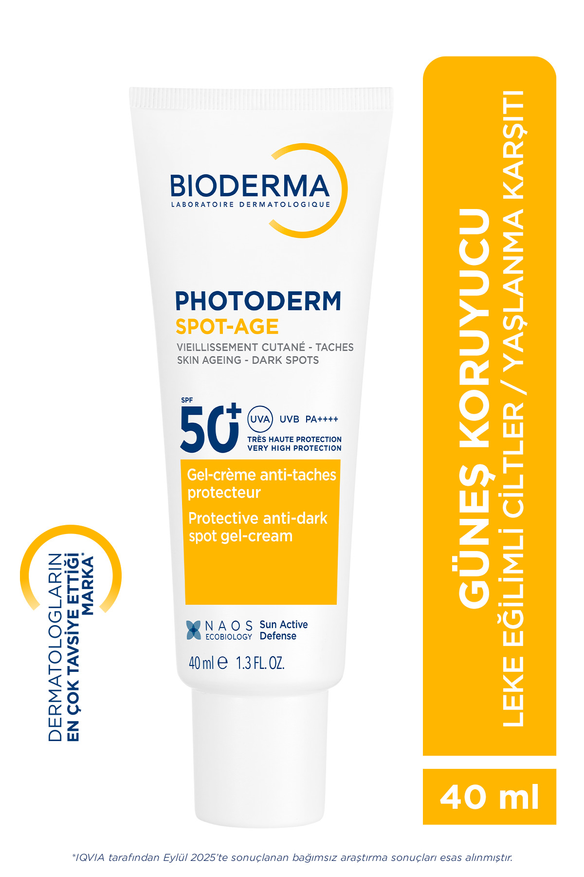Bioderma Photoderm Spot Age SPF50+ C Vitamini İçeren Leke ve Yaşlanma Karşıtı Güneş Kremi 40 ML