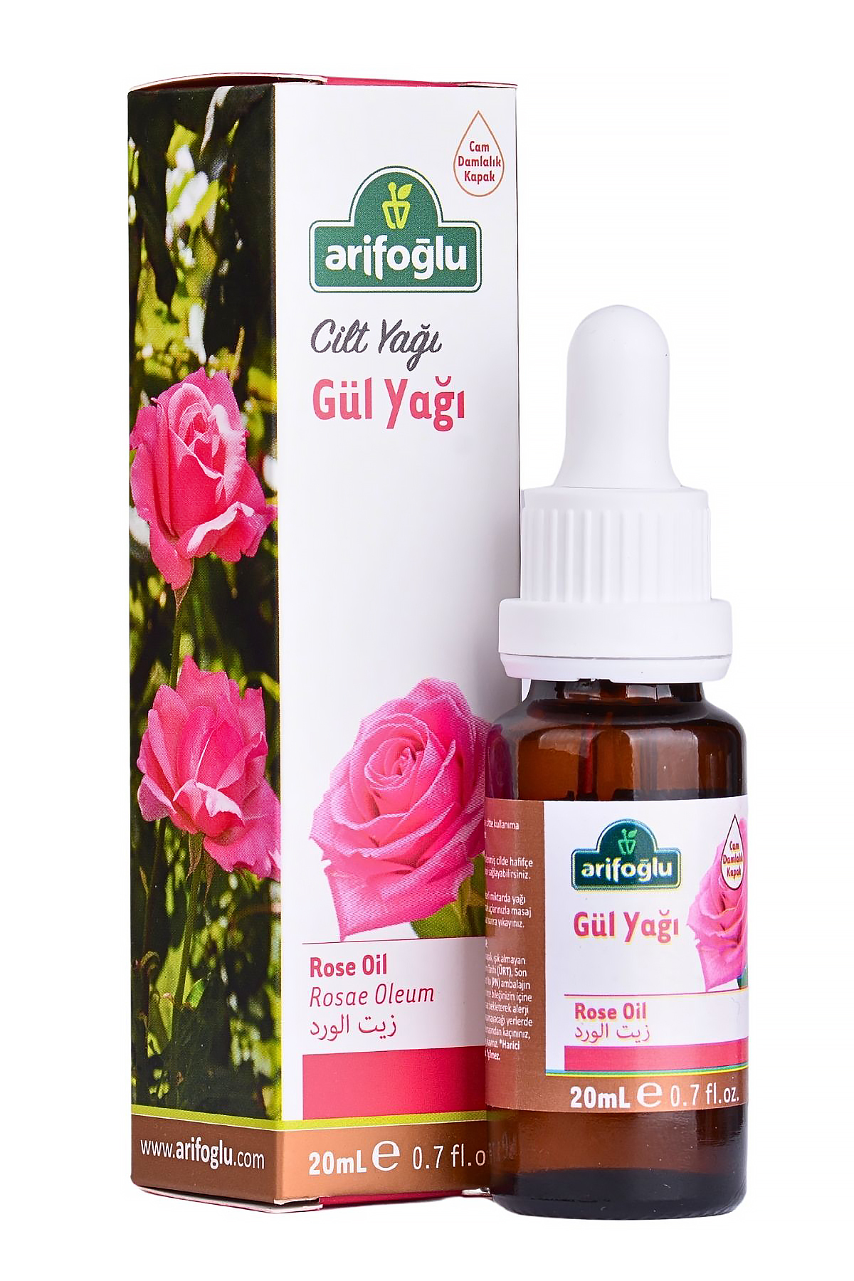 Arifoğlu Gül Yağı 20ml - Cilt Yağı Rose Oil Skin Oil
