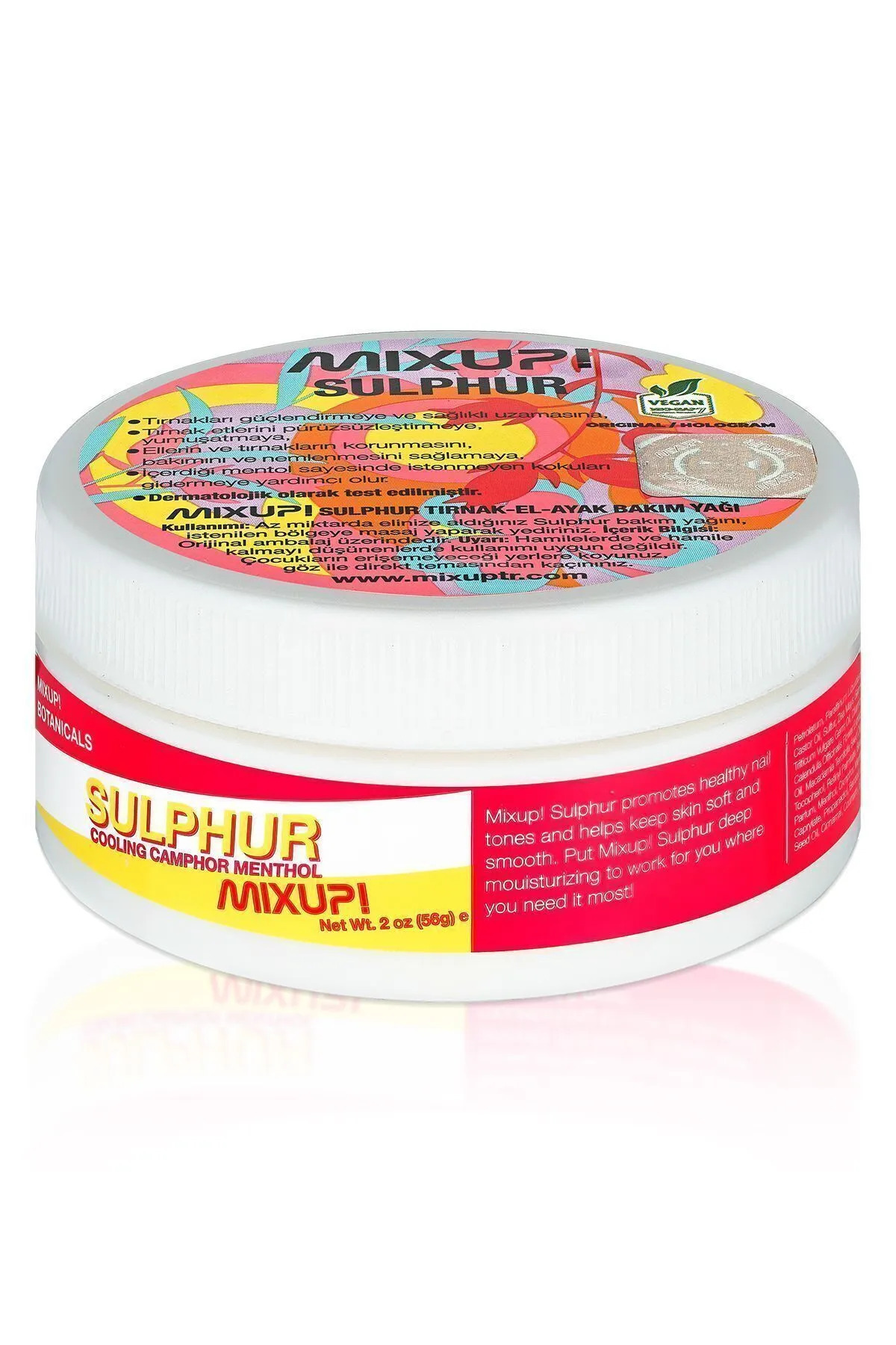 Mixup Sulphur Tırnak El Ayak Bakım Yağı