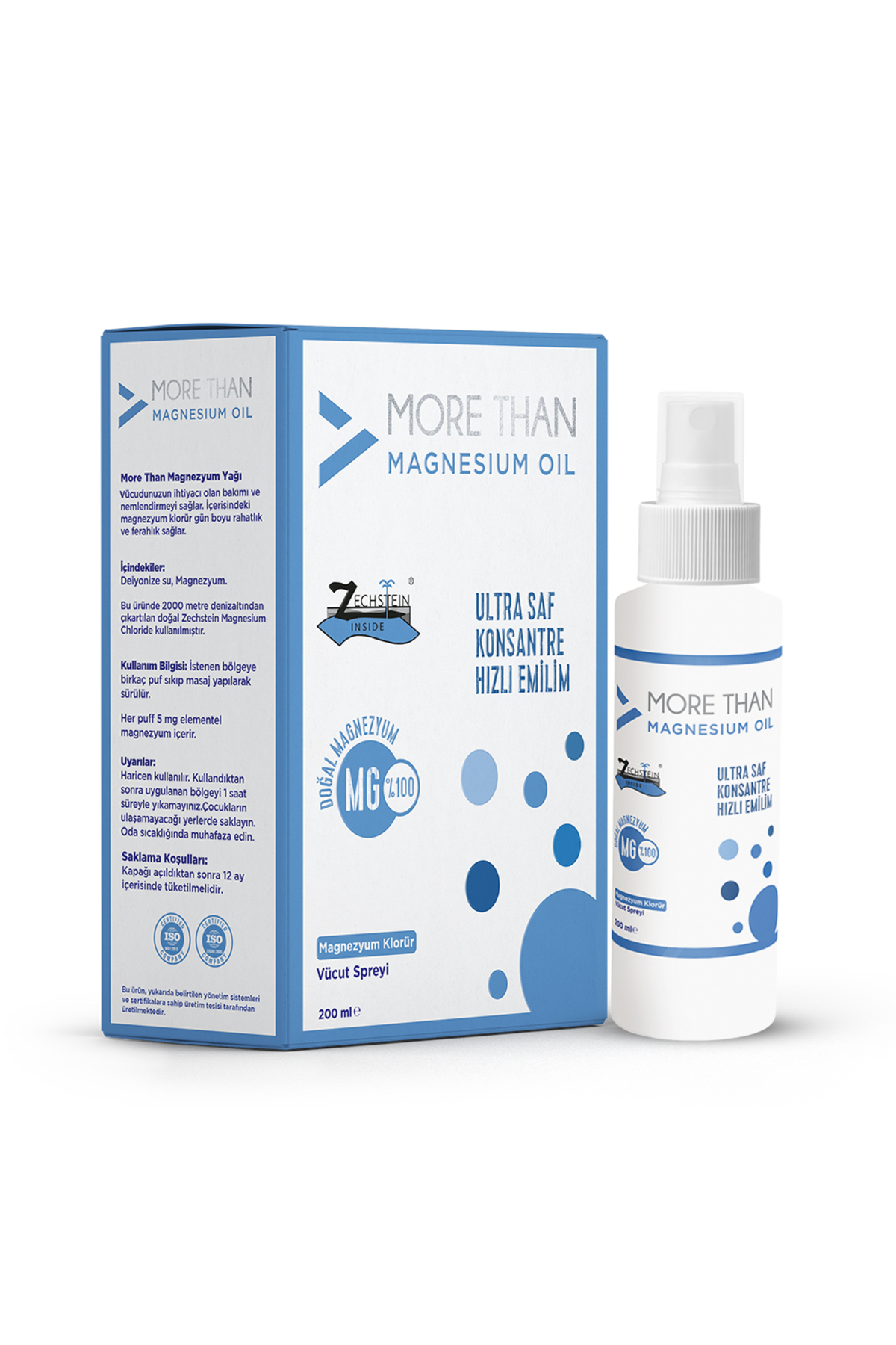 MORE THAN Magnezyum Yağı 200 ml