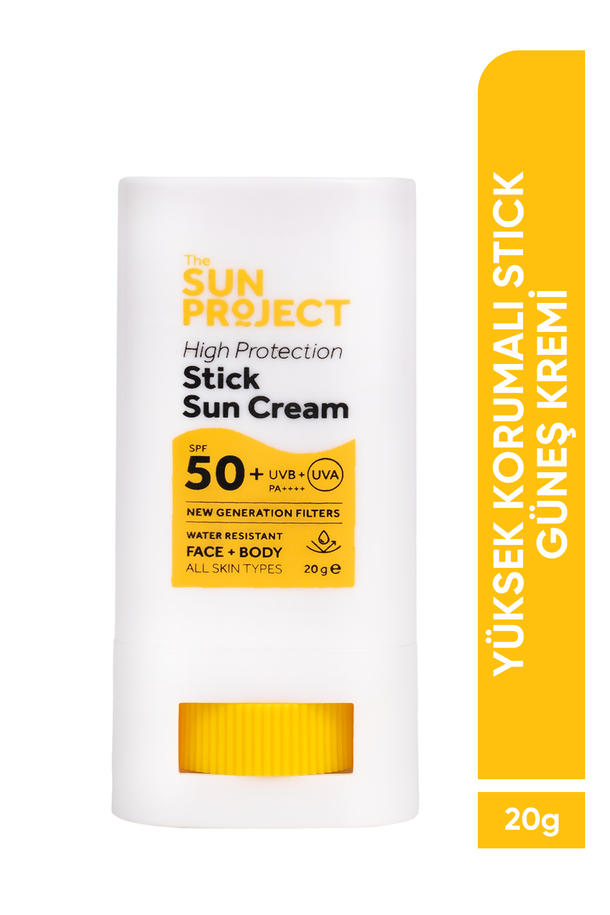 Görkito The Sun Project Yüksek Korumalı Yeni Nesil Filtreli Suya Dayanıklı Stick Güneş Kremi 50+ SPF PA 20 G