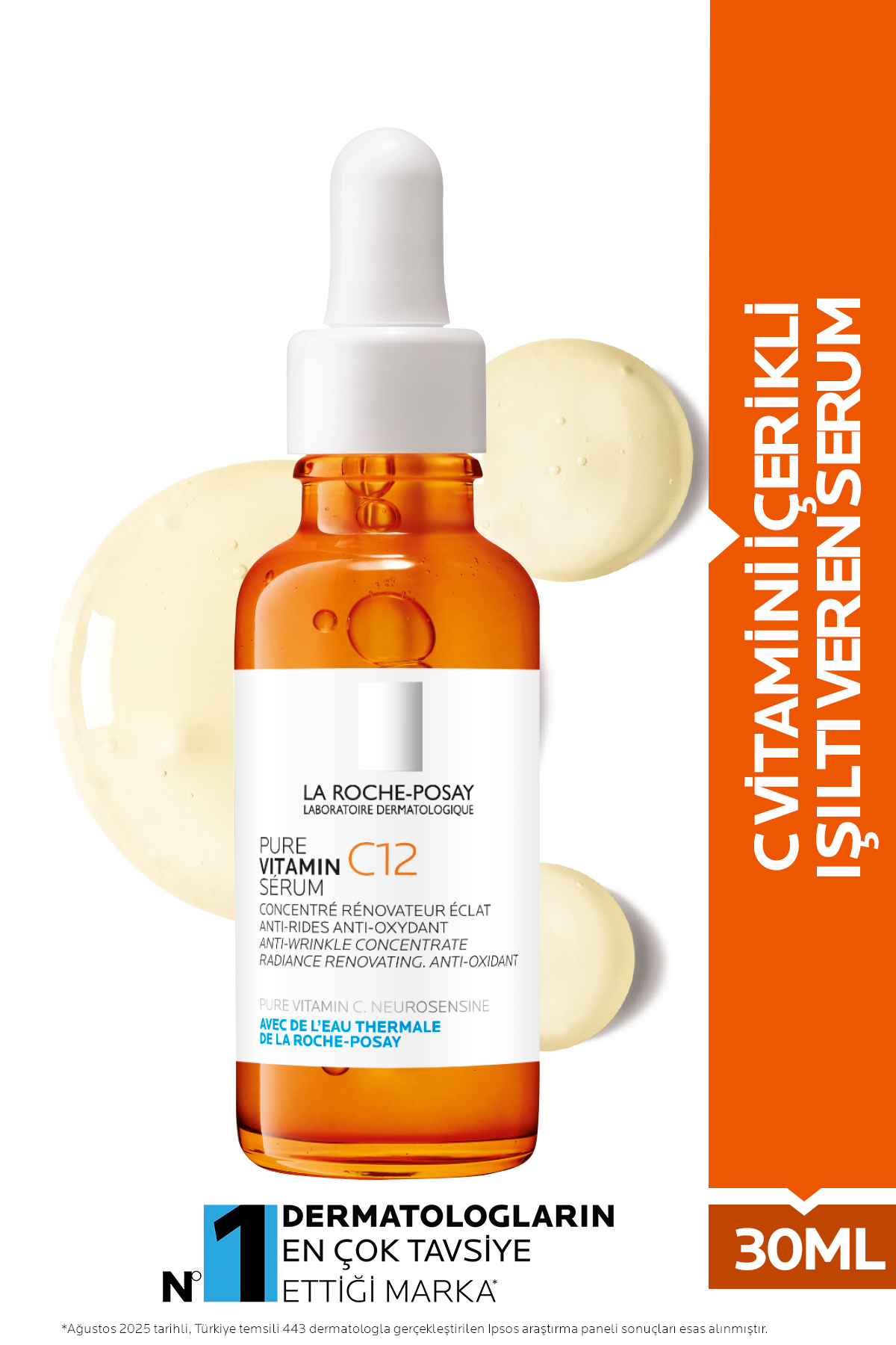 La Roche Posay Işıltı Veren Saf C Vitamini Serum 30ml