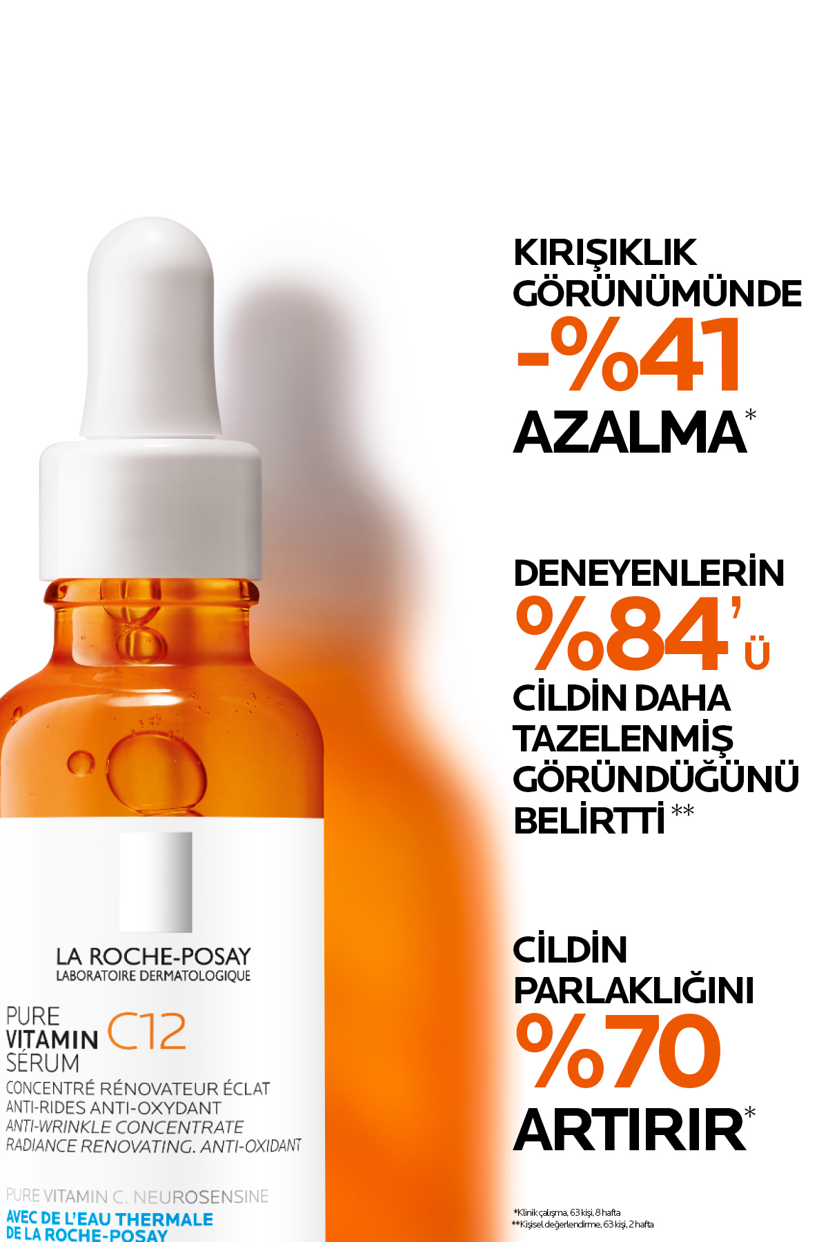 La Roche Posay Işıltı Veren Saf C Vitamini Serum 30ml - Görsel 3