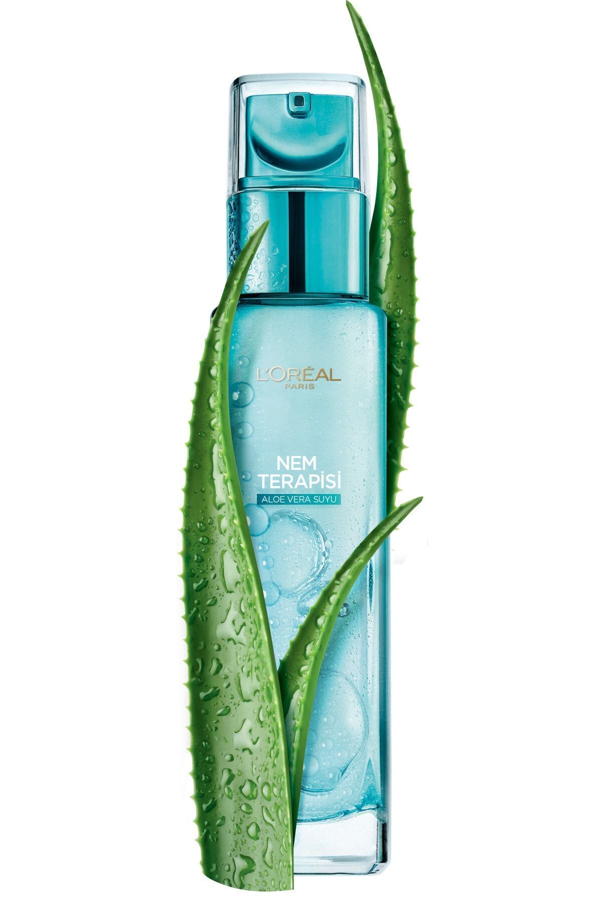L'Oreal Paris Nem Terapisi Aloe Vera Suyu İçeren Kuru ve Hassas Ciltler İçin Su Bazlı Nemlendirici Yüz Kremi 70ml - Görsel 3
