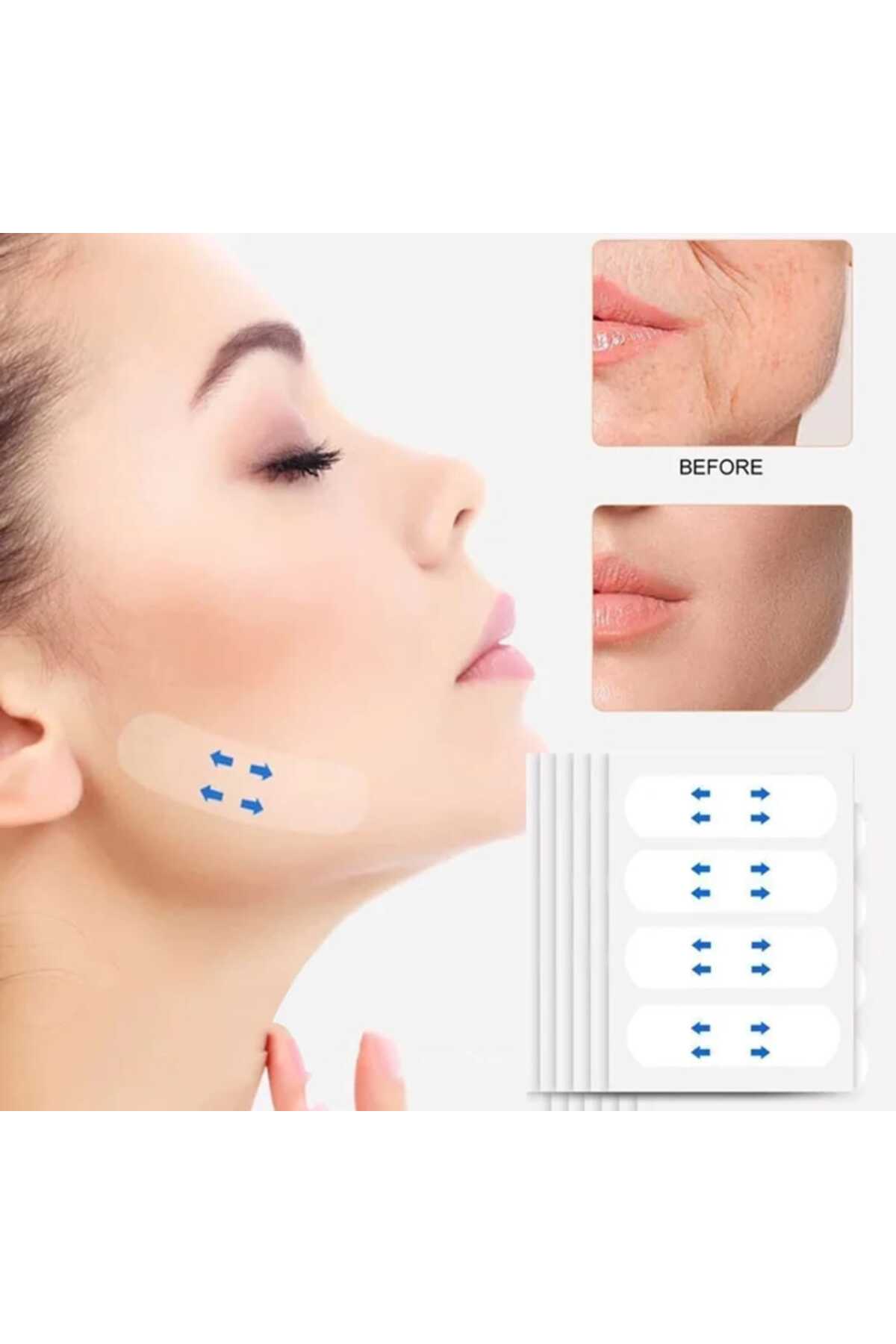 lasting beauty 8liyüz germe bandı kaş germe bandı boyun germe bandı alın germe bandı çene germe bandı botoks etkili