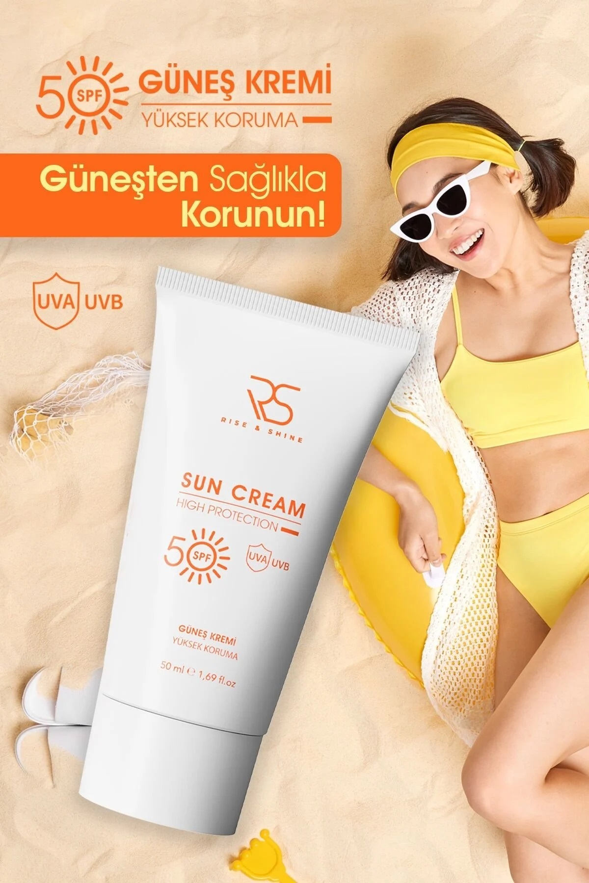 Rise & Shine Güneş Kremi Spf 50+ - 50 Ml - Görsel 3