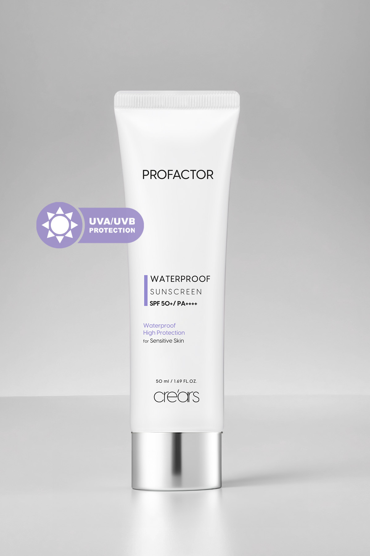 Cre'ars Suya Dayanıklı Ağırlık Yapmayan Güneş Kremi Cre'ars Profactor Waterproof Sunscreen SPF50+/PA++++