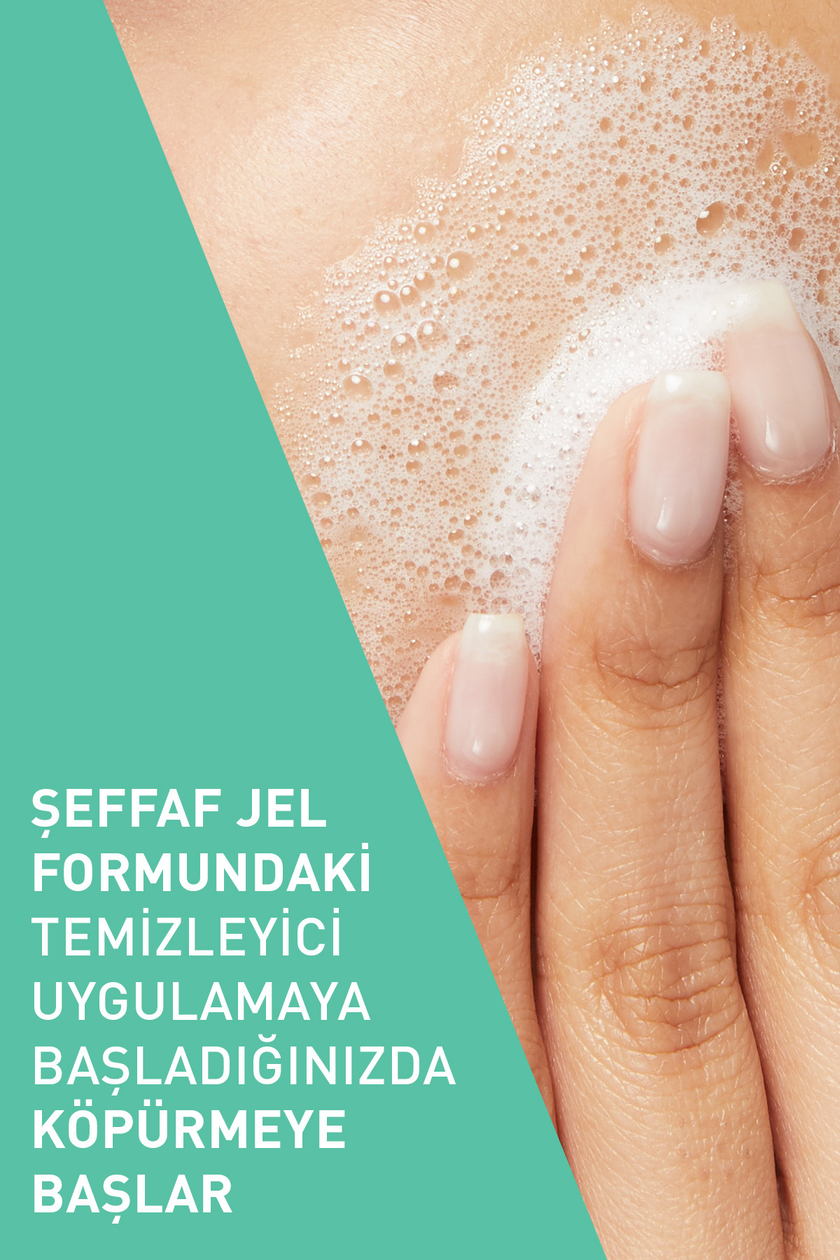 CeraVe NORMAL VE KARMA CİLTLER İÇİN NİASİNAMİD İÇERİKLİ KÖPÜREN TEMİZLEYİCİ 976 ML - Görsel 3