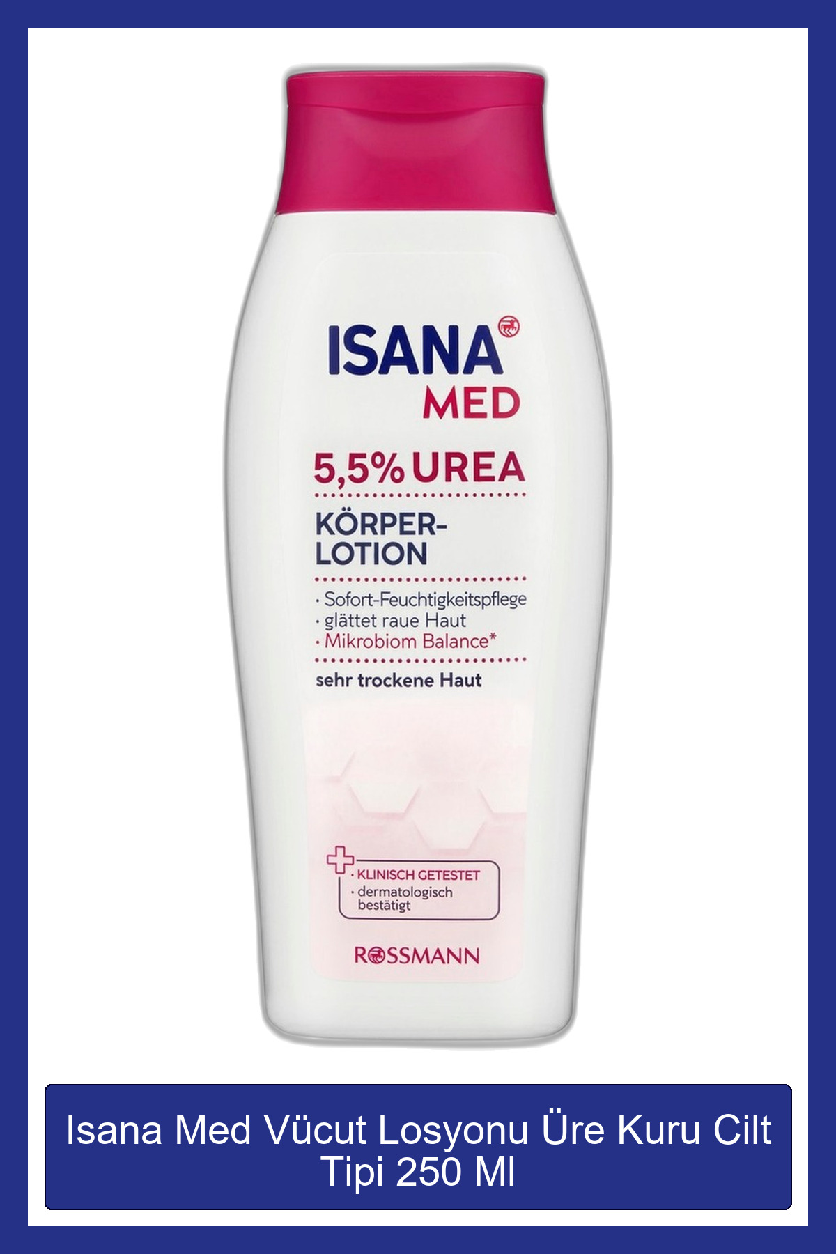 ISANA Med Vücut Losyonu Üre Kuru Cilt Tipi 250 Ml