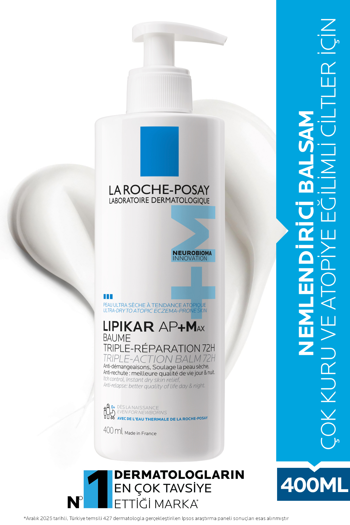 La Roche Posay Lipikar Baume AP+ M 400 ml