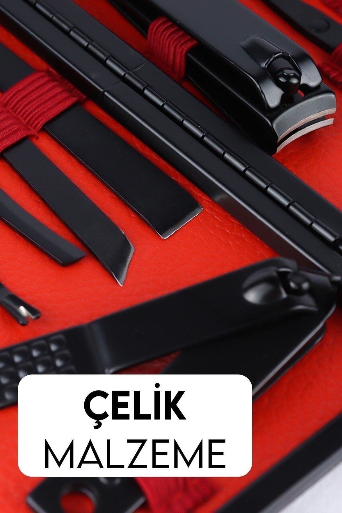 BEYZANA Profesyonel Manikür Pedikür Seti - Çantalı 17 Parça - Görsel 3