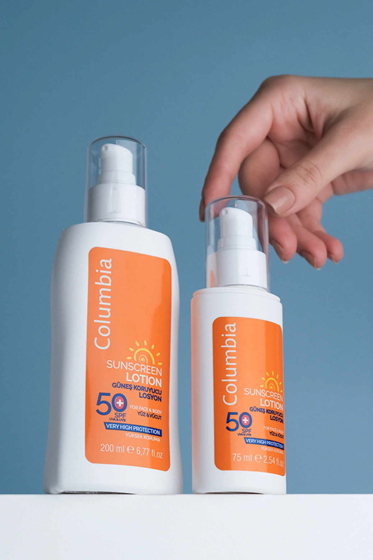 Columbia Yüksek Koruma Spf 50 Yüz Ve Vücut Güneş Koruyucu Losyon 200 ml - Görsel 3