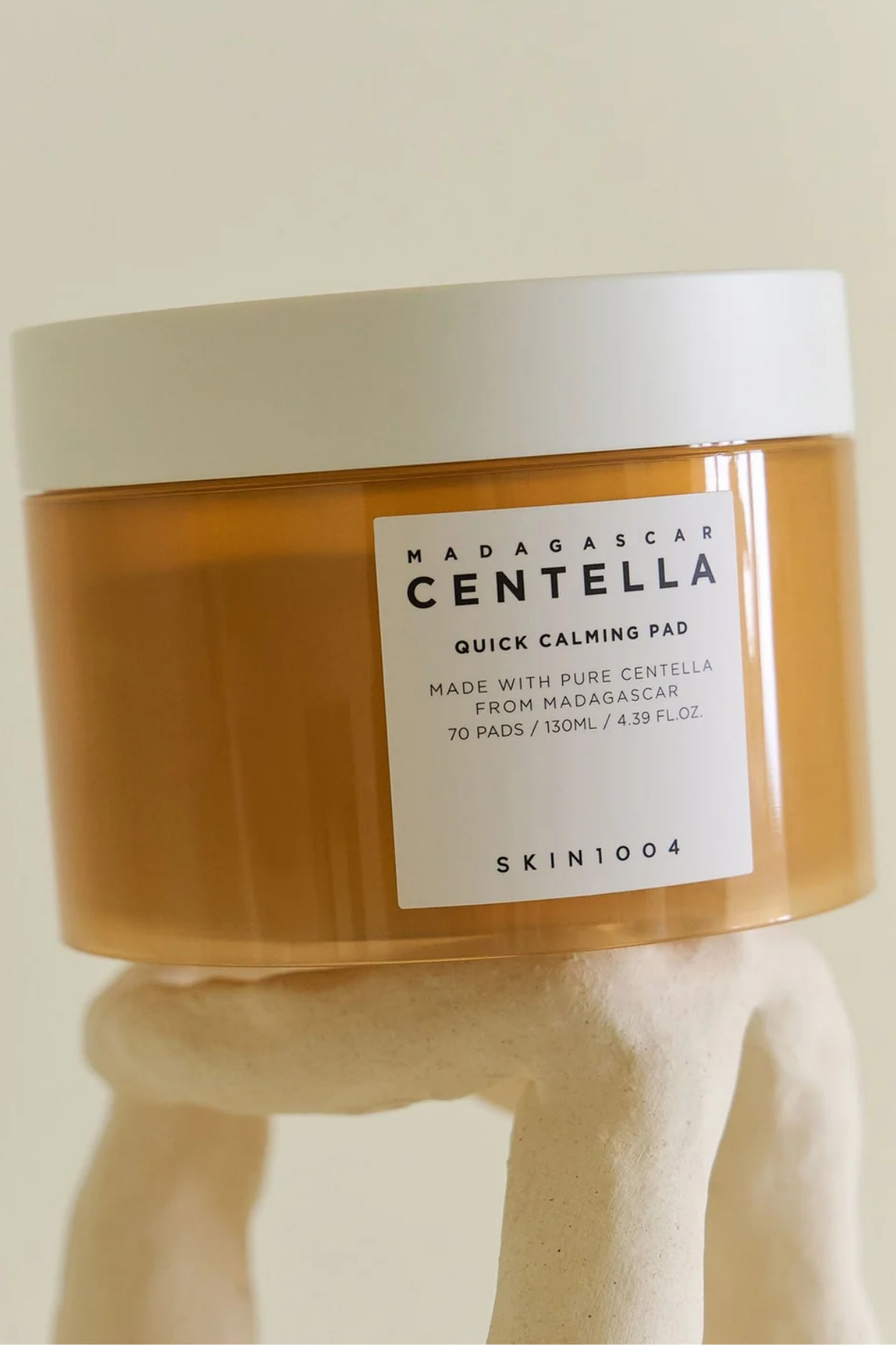Skin1004 Madagascar Centella Quick Calming Pad- Pürüz Karşıtı Ve Yatıştırıcı Pamuk Ped 130ml - Görsel 3