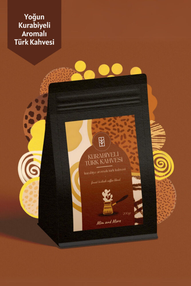 Mim and More Cookie Turkish Coffe - Kurabiye Aromalı Türk Kahvesi, 200 gr